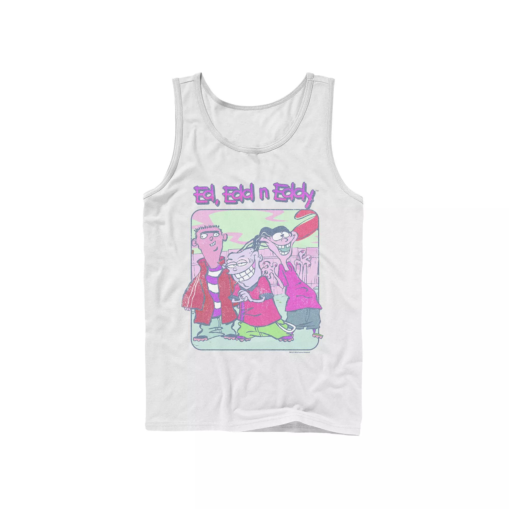 Men's Ed, Edd & Eddy Distressed Poster Tank Top,  Product Image
