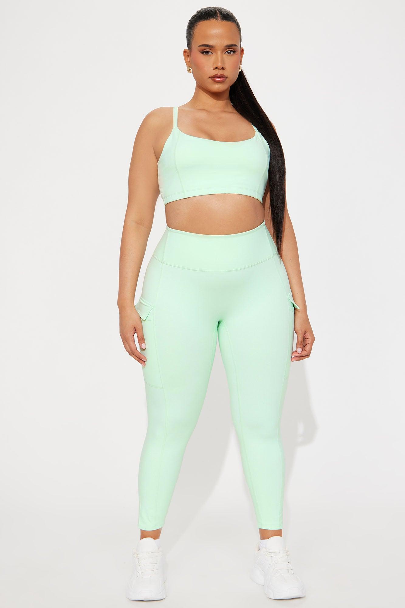 Stronger Super Soft Active 7/8 Legging - Mint Product Image