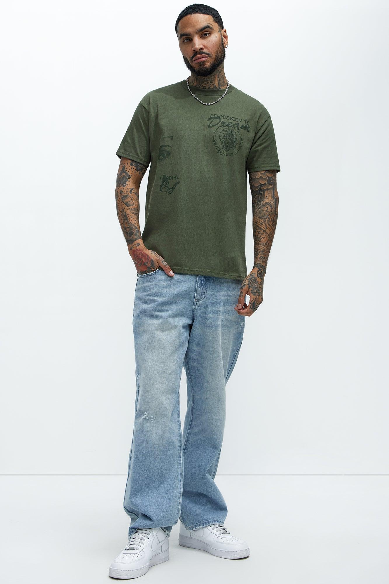 Permission To Dream Short Sleeve Tee - Sage Product Image