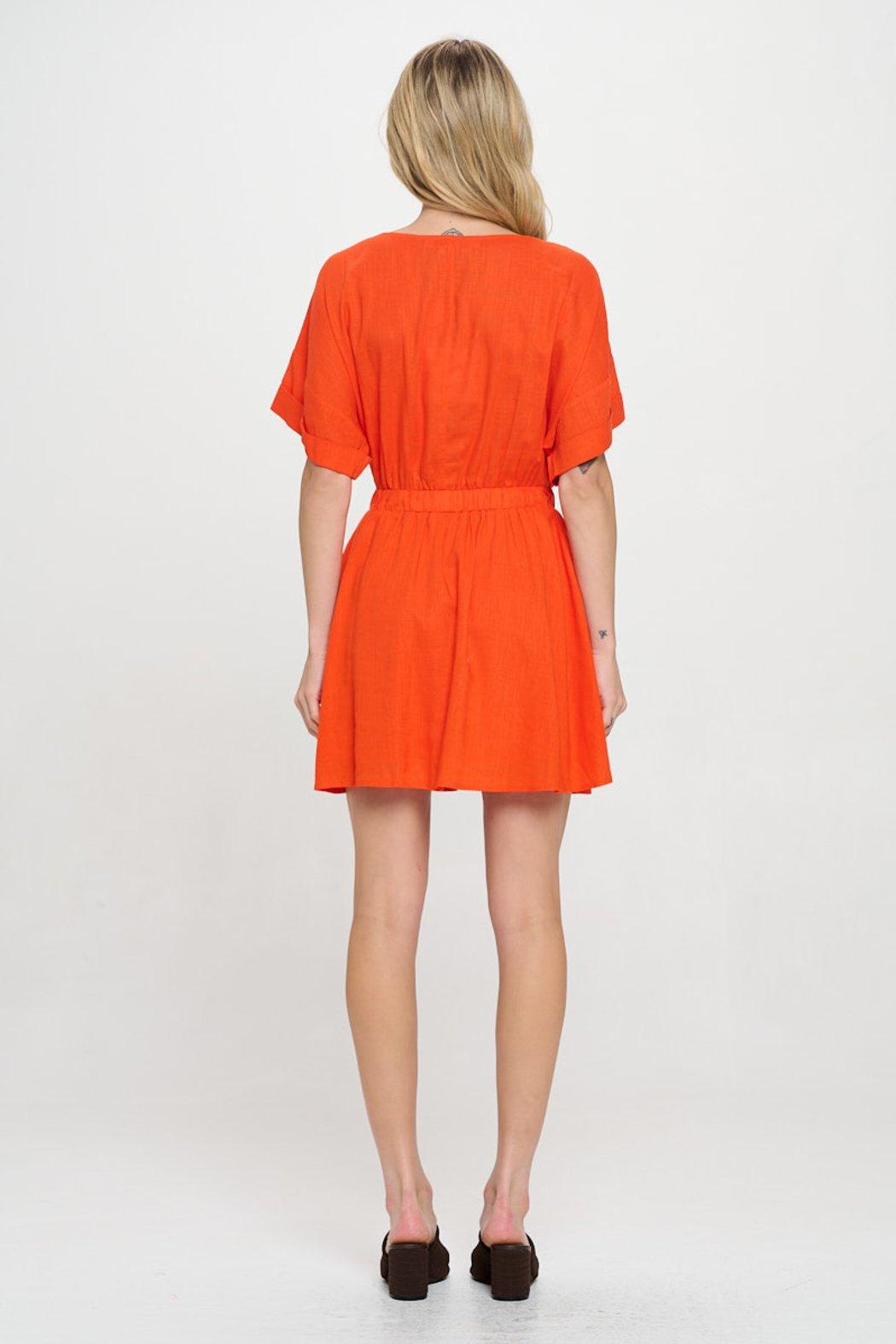 Sunset Glow Short Dress Product Image