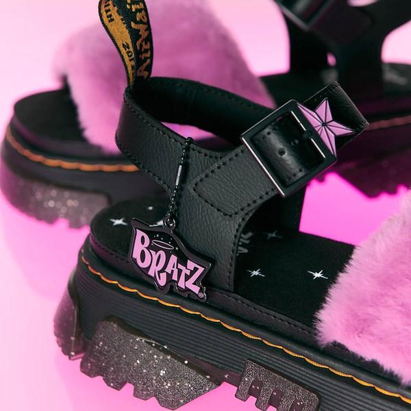 Womens Dr. Martens x Bratz Mattison Strap Sandal - Pink / Black Product Image