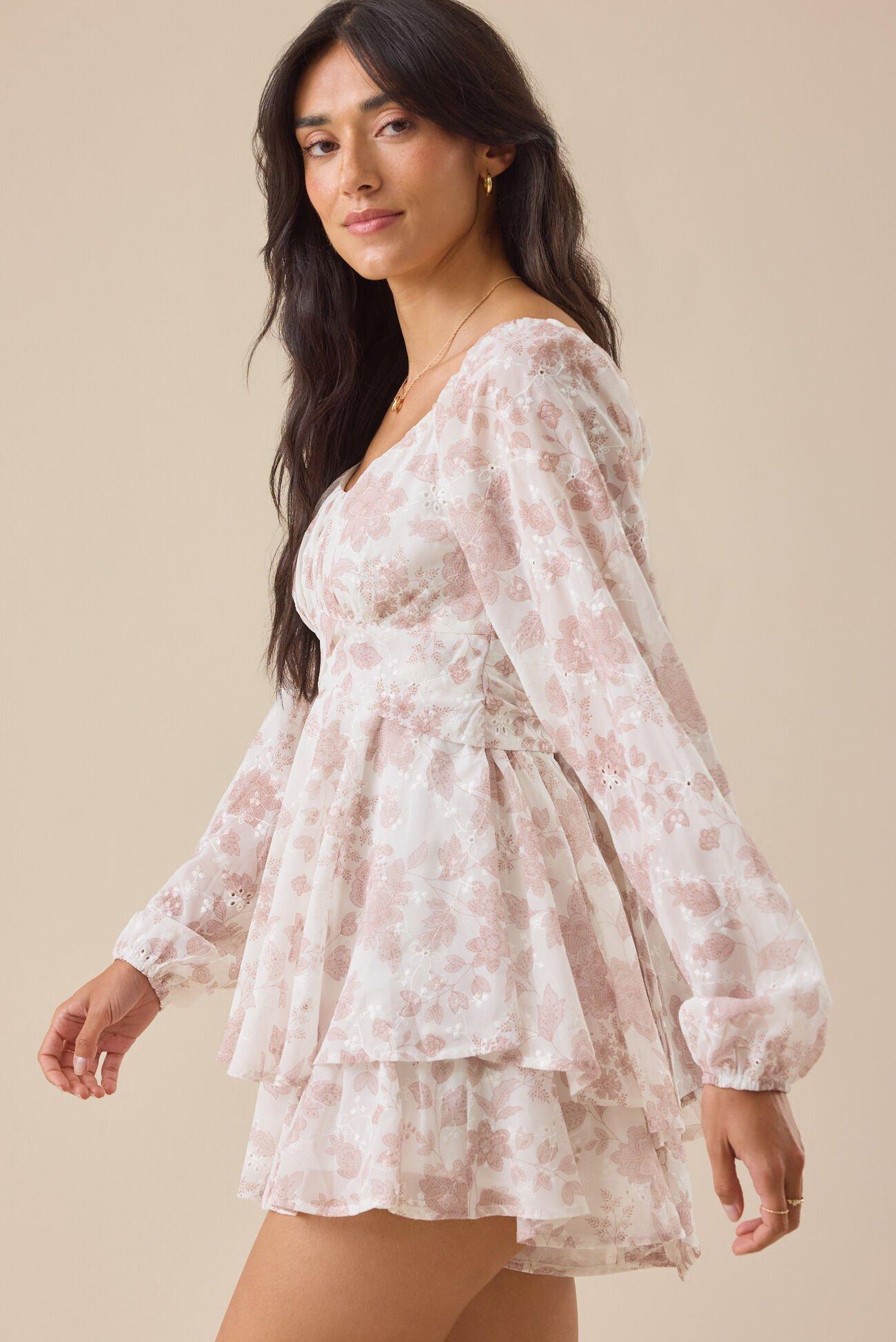 Gracie Long Sleeve Romper Product Image