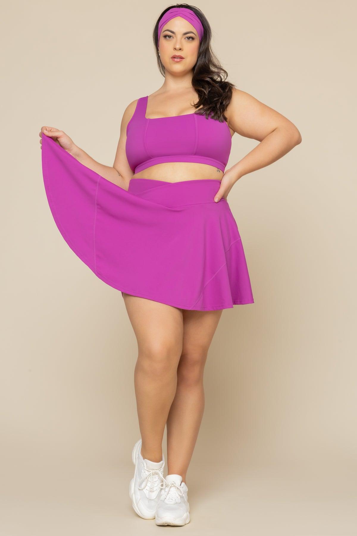 Crisscross Hourglass® Twirl Skort - Royal Orchid Product Image