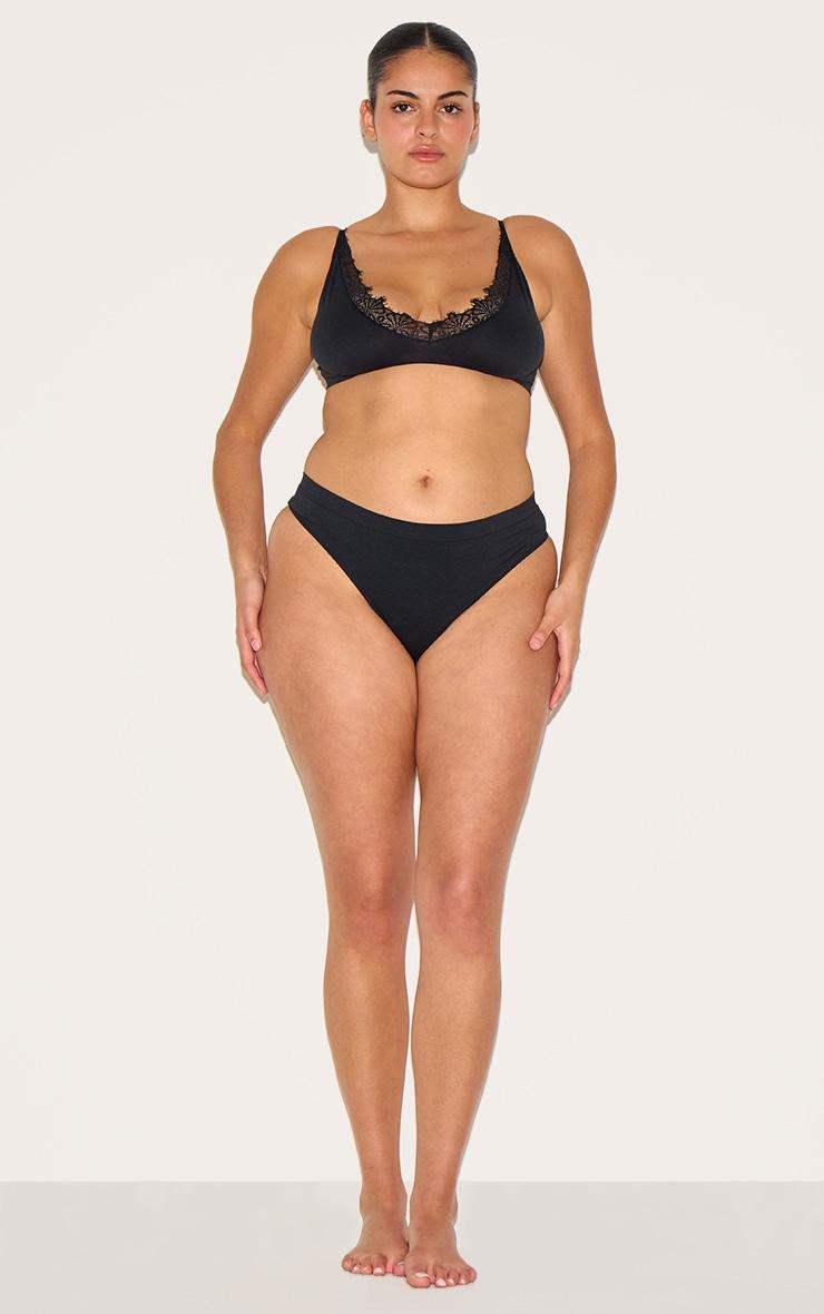 Plus Black Thong Product Image