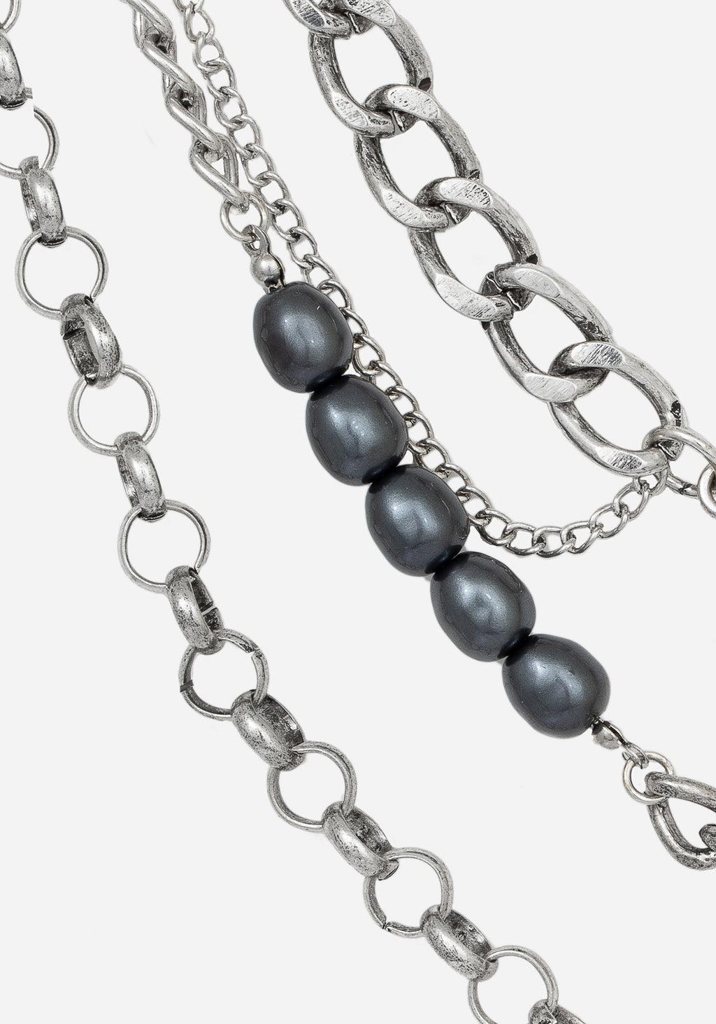 Leila Pearl Layered Necklace Product Image