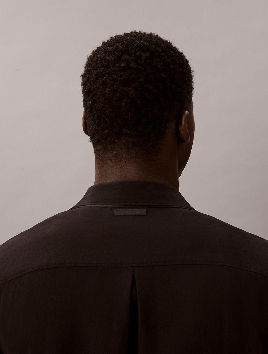 Smooth Relaxed Camp Button-Down Shirt Product Image