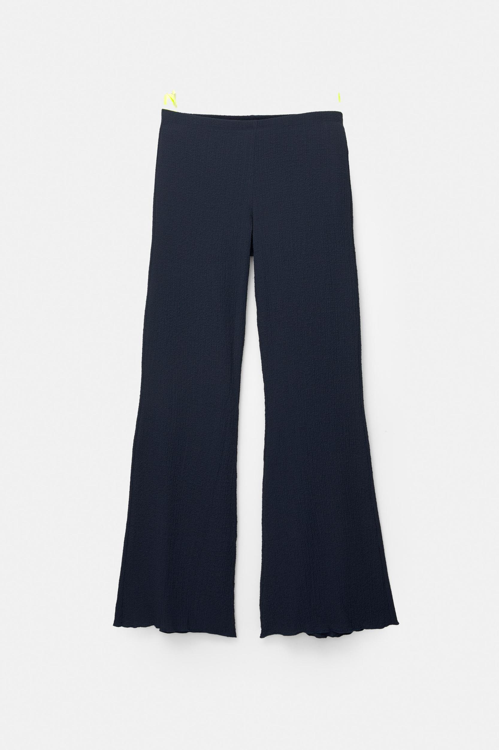Flared crepe pants Product Image