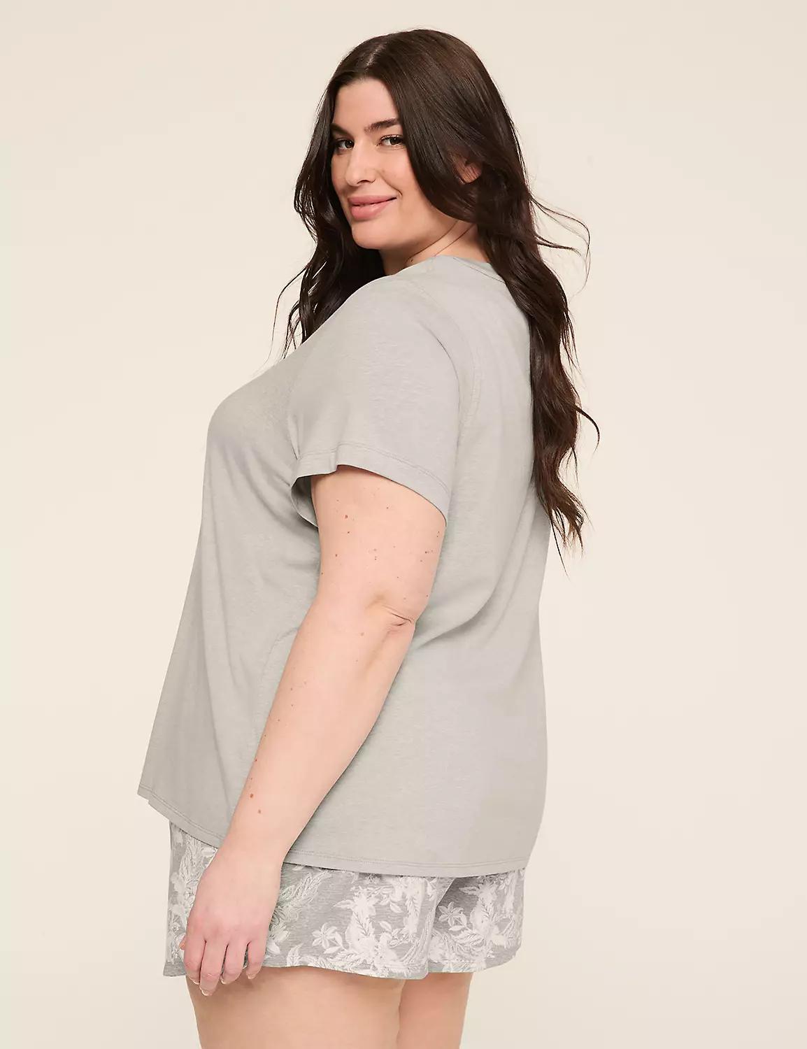 Comfy Cotton Tee & Short PJ Set Product Image