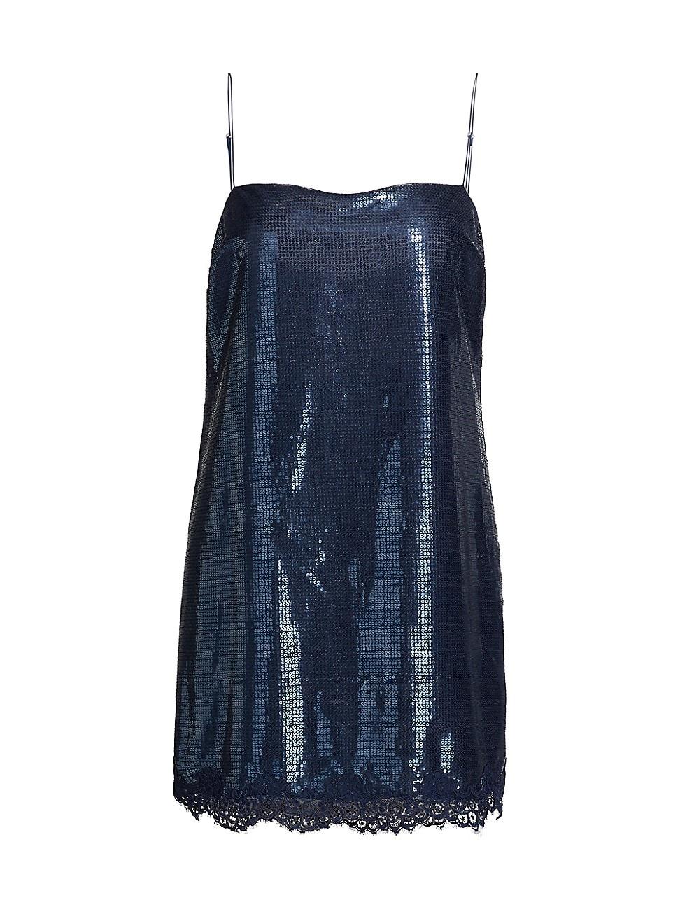 Womens Zoya Sequined Minidress Product Image