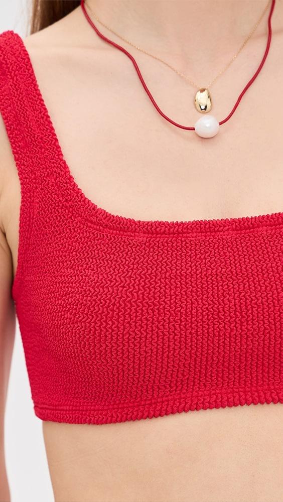 Hunza G Xandra Bikini Top | Shopbop Product Image