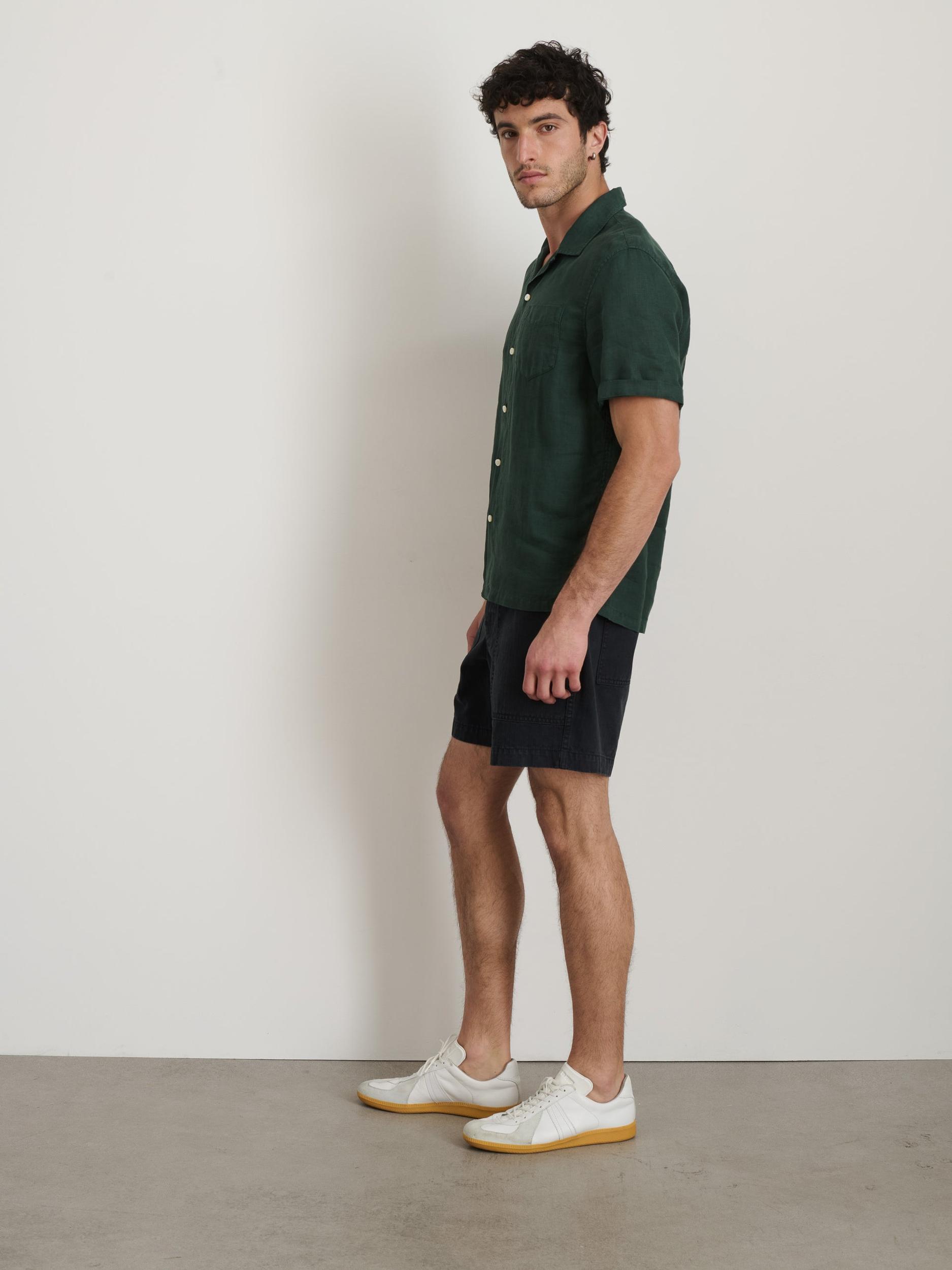 Camp Shirt In Linen Product Image