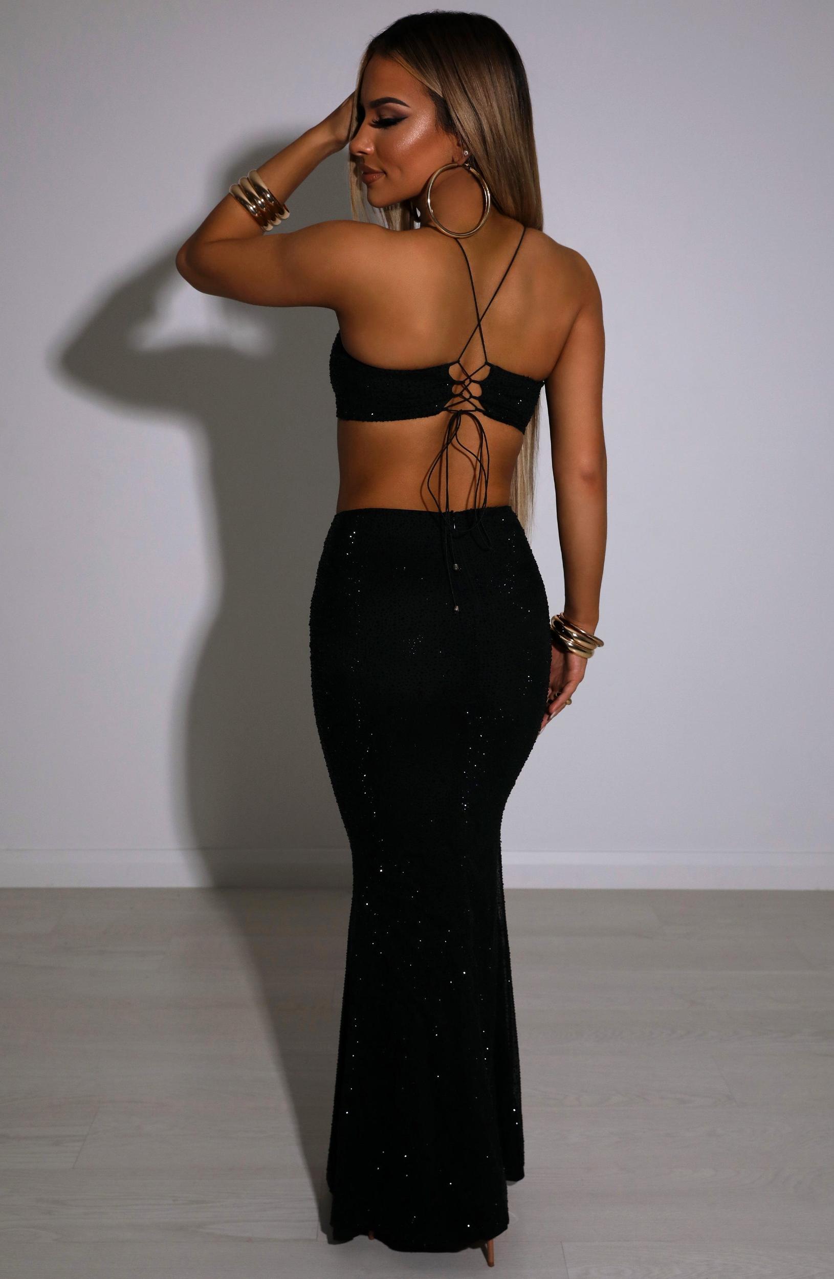 Eloise Maxi Skirt - Black Product Image
