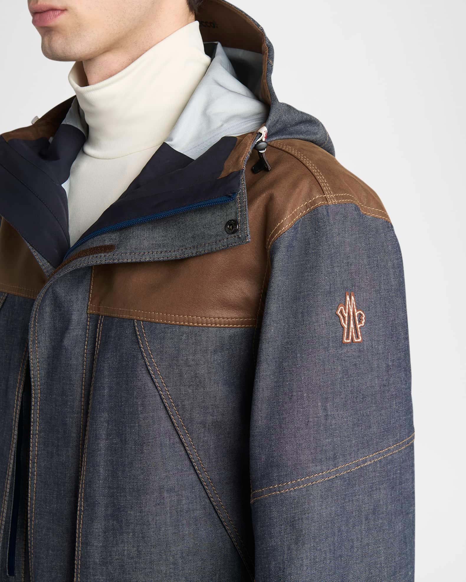 Men's Contrast Yoke Langtang Jacket Product Image