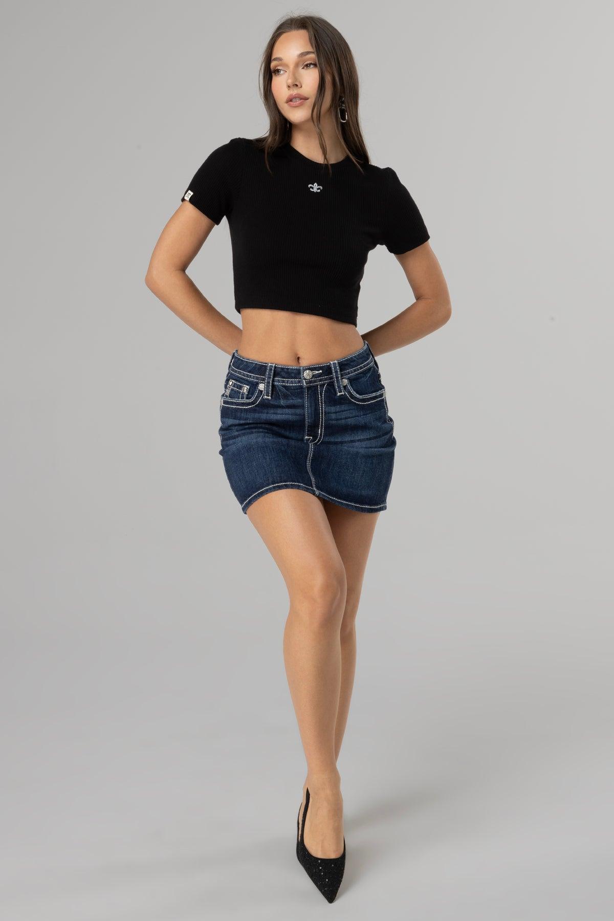 Fallen Wings Mini Skirt Product Image