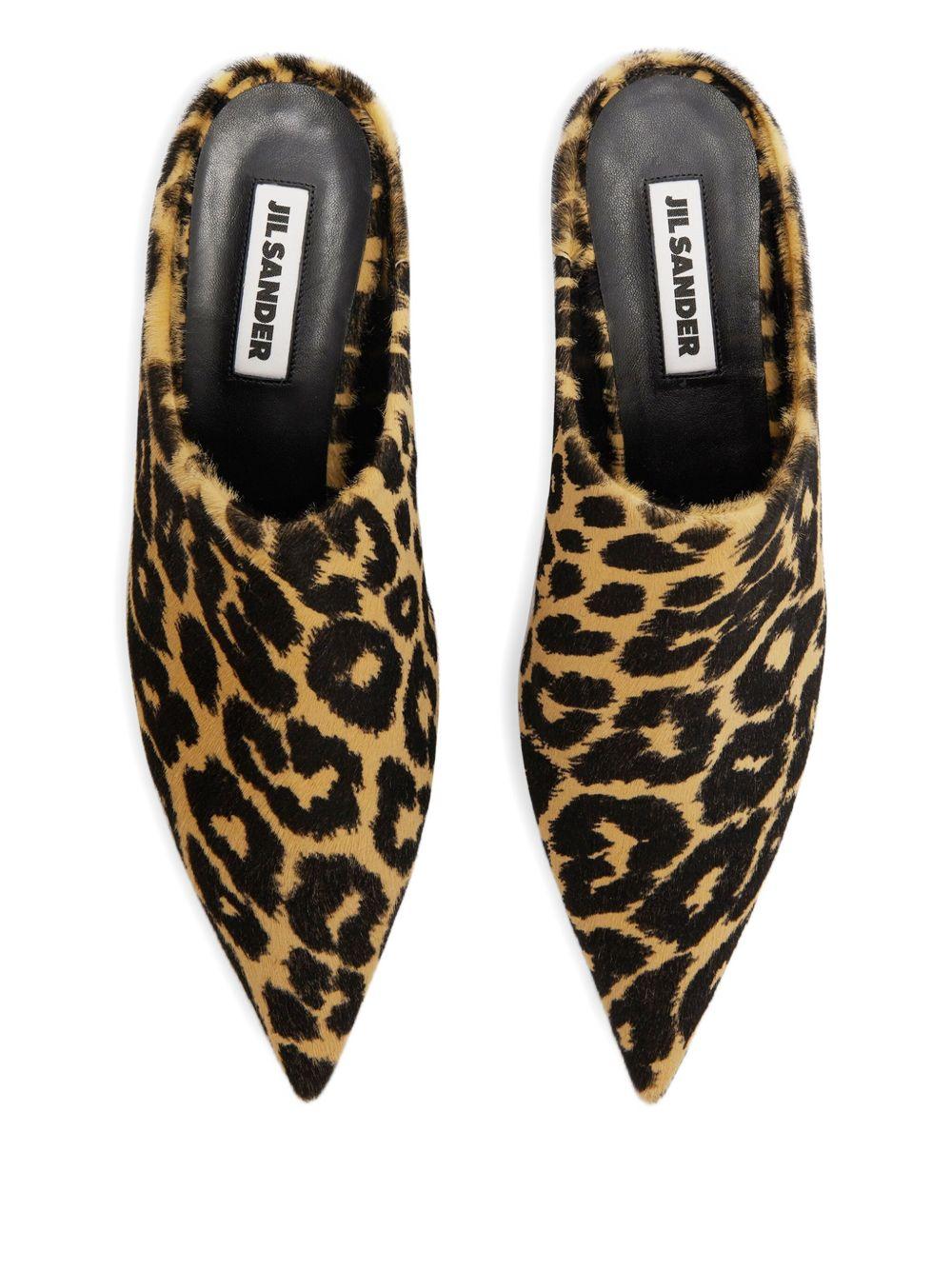 leopard-print mules Product Image