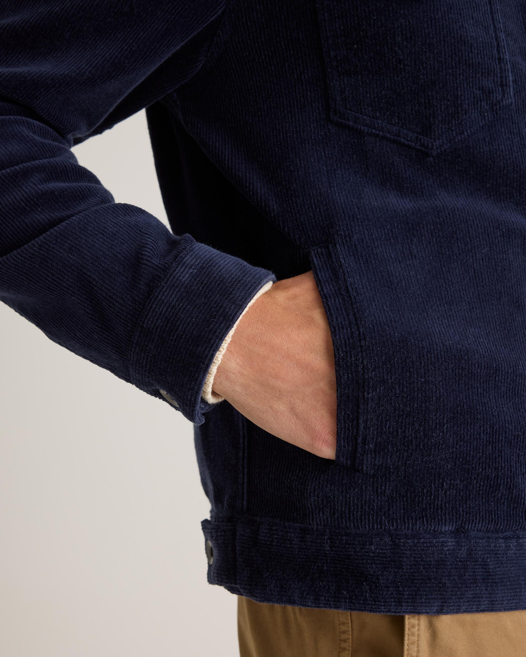 Quince | Men's Organic Stretch Corduroy Trucker Jacket Organic Cotton Product Image