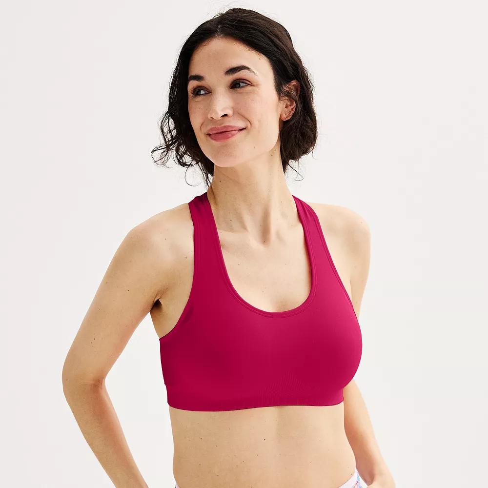 Tek Gear® Seamless Low-Impact Sports Bra, Women's,  Product Image