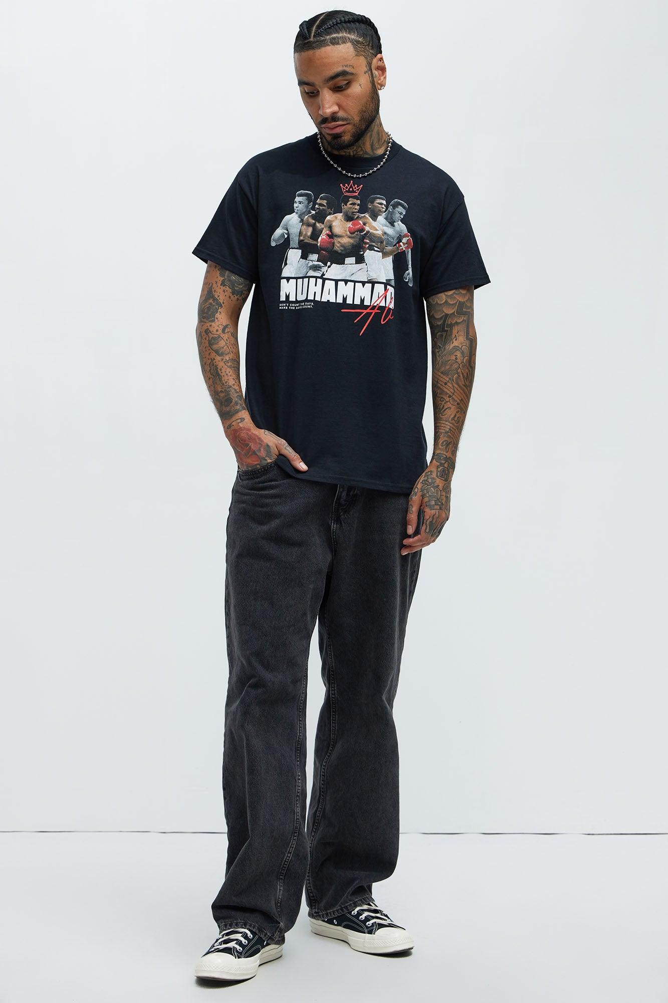 Muhammad Ali The King Short Sleeve Tee - Black Product Image