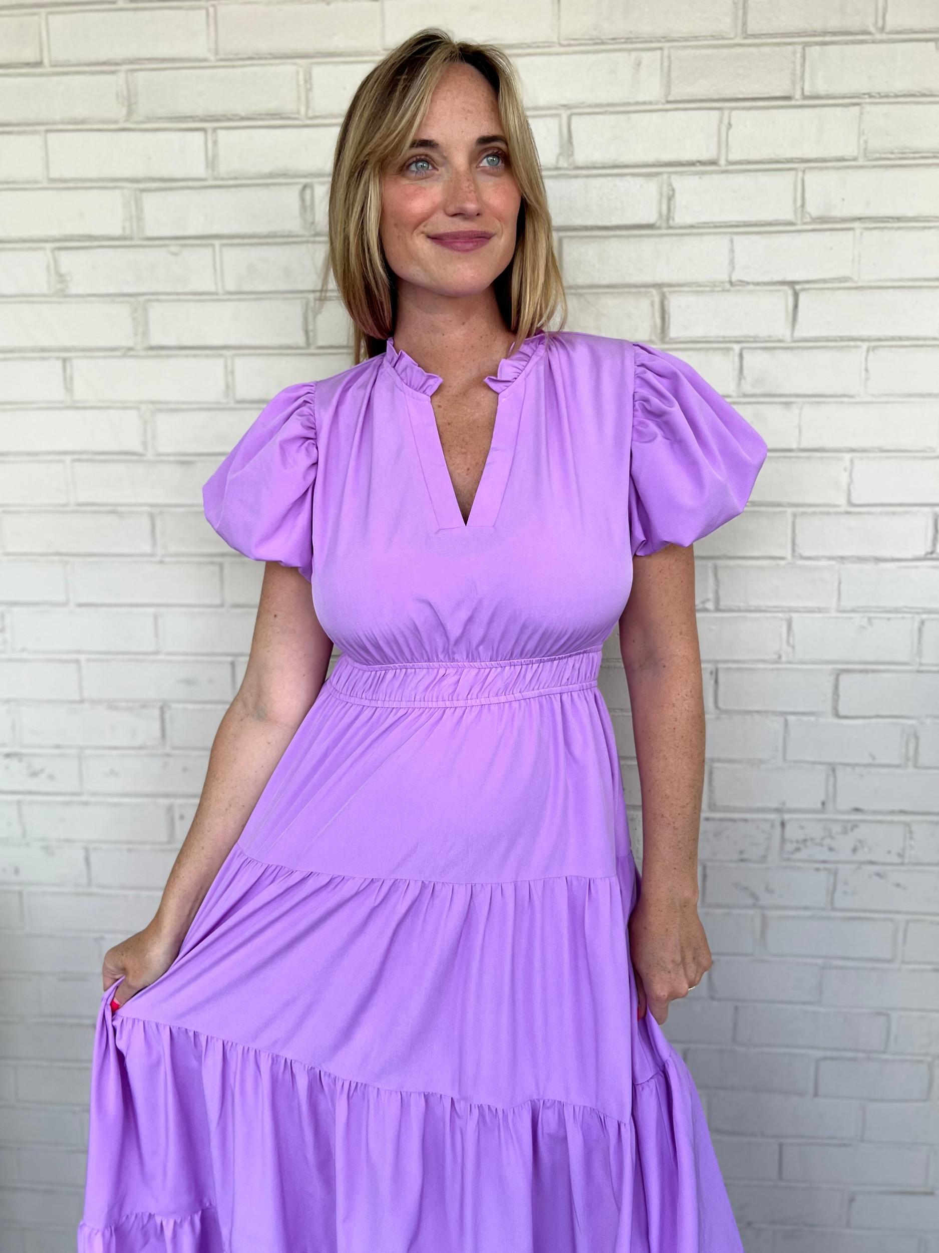 Peaceful Feeling Midi Dress Product Image