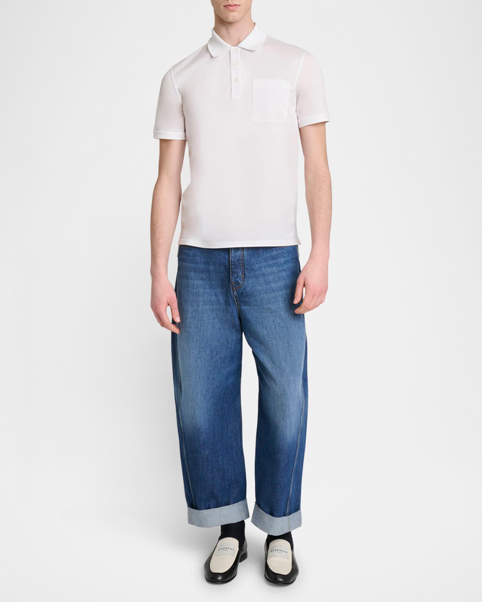 Men's Cotton Piqué Polo Shirt  Product Image