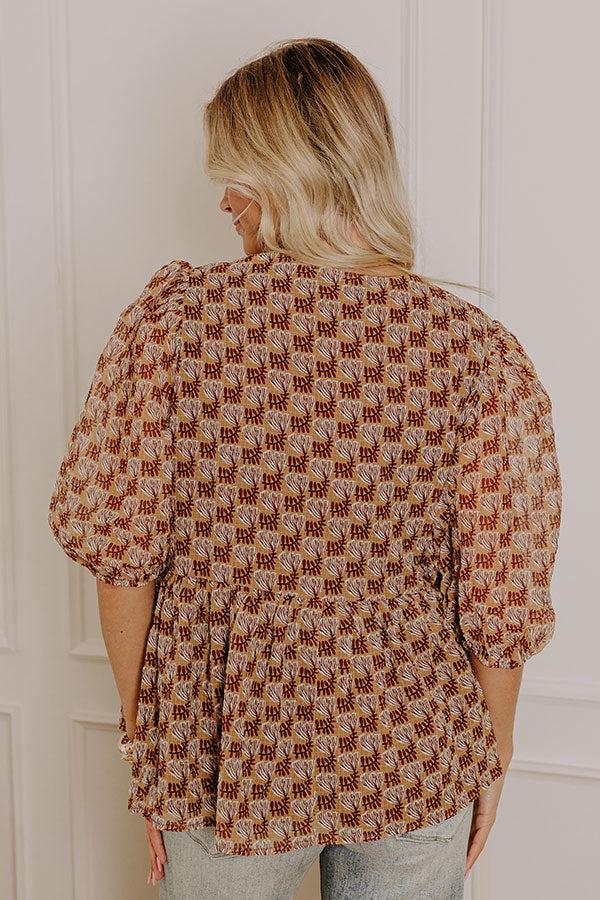 Whimsical Daydream Floral Top Product Image