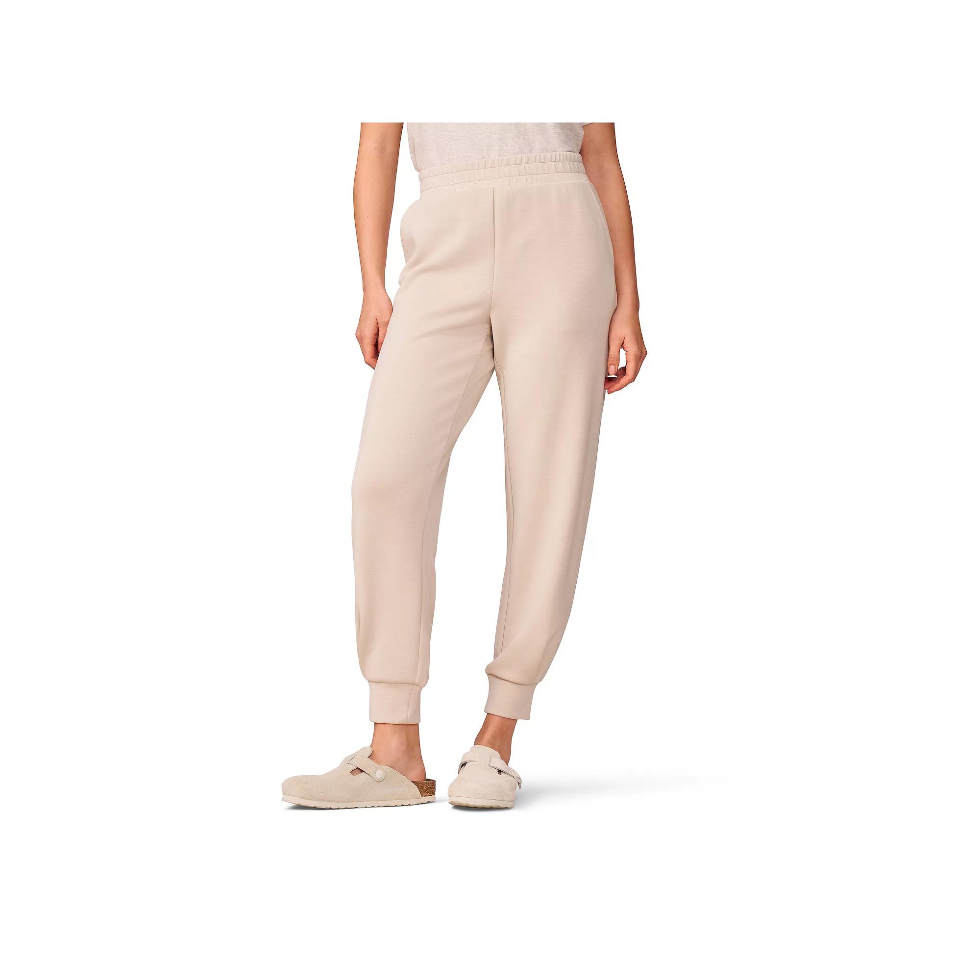 Women's Grey & Gray High-Rise Jogger Pants,  Product Image