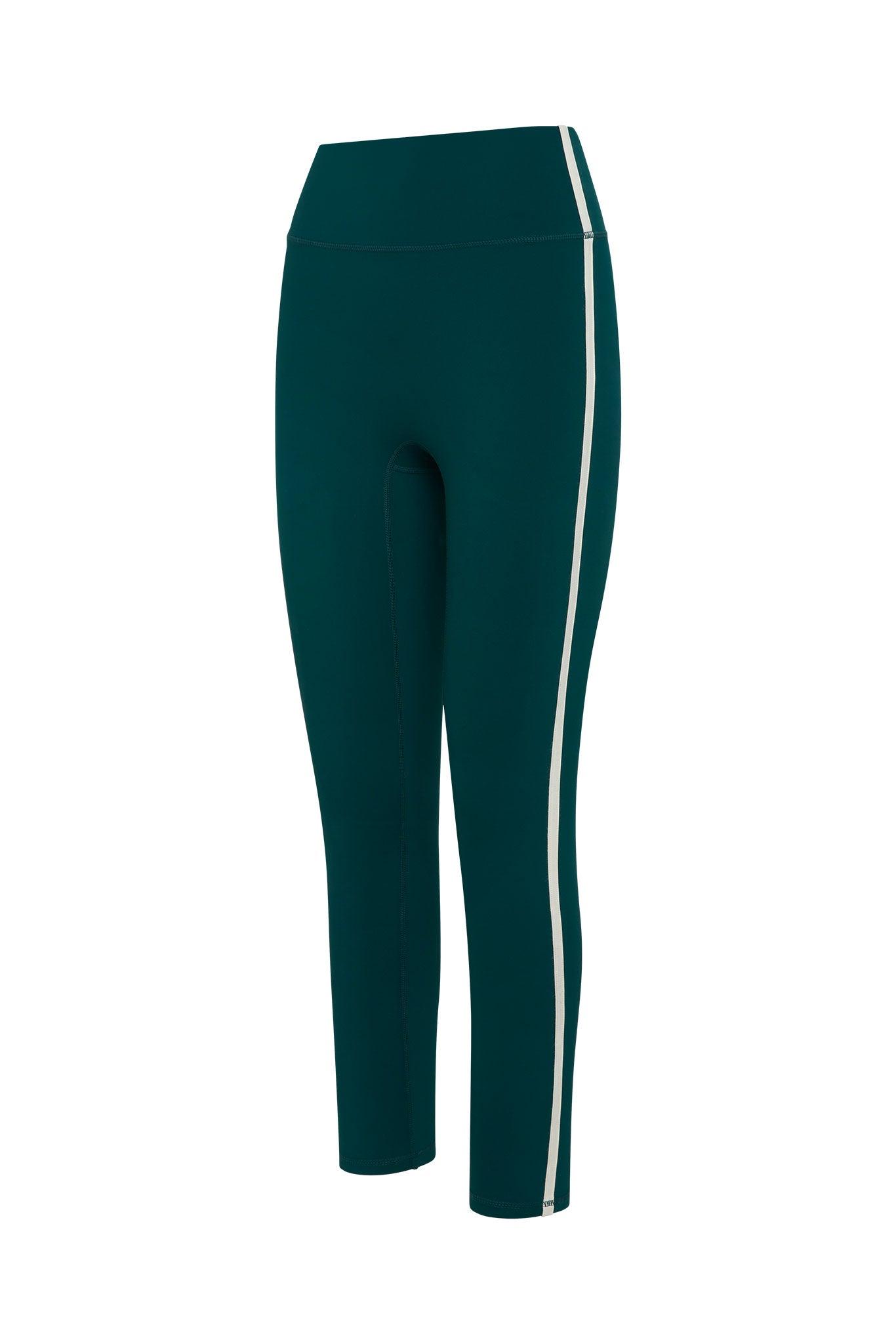 Acadia Legging 27" - Evergreen/Ivory Product Image