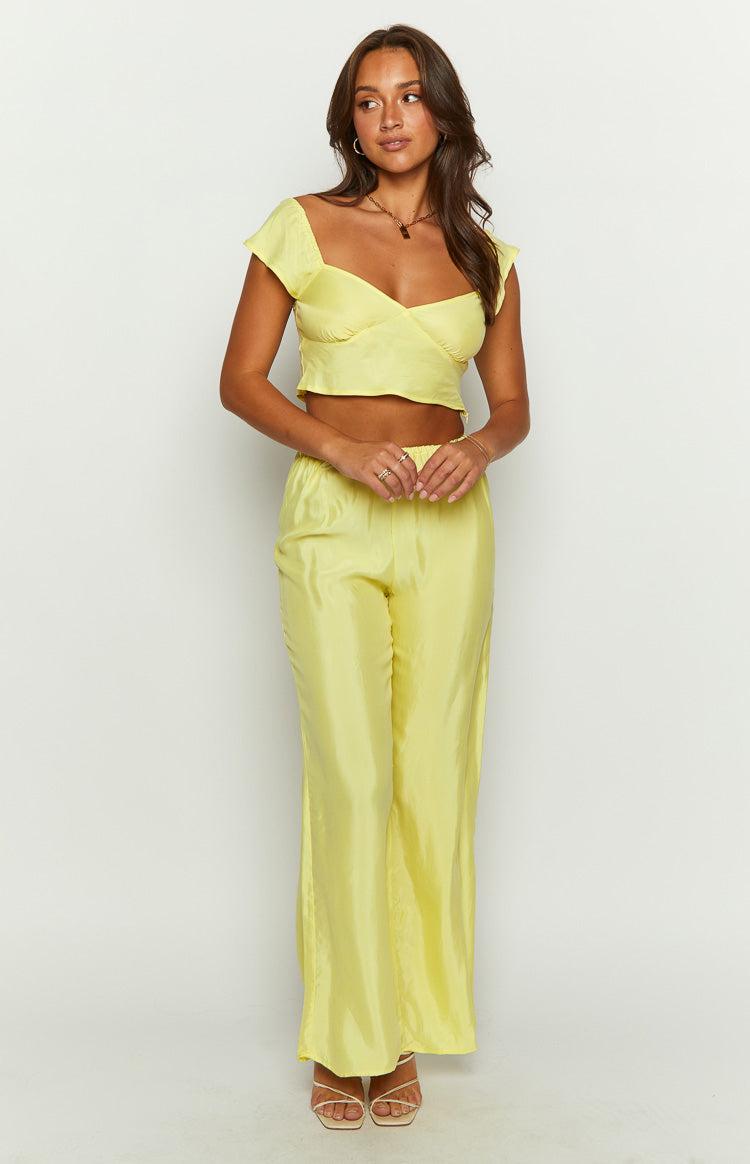 Bridget Yellow Pants Product Image