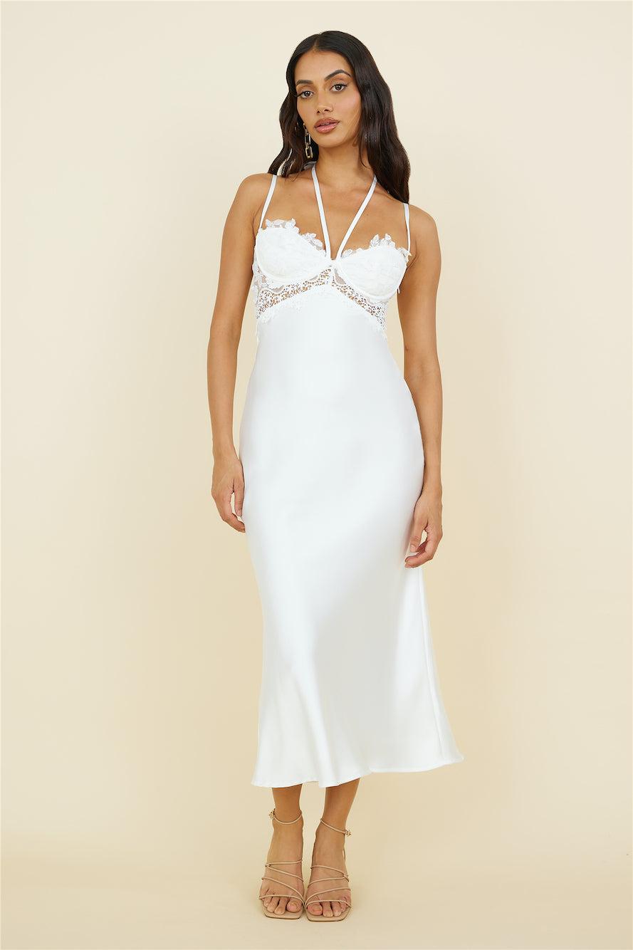 Marry Me Maxi Dress White Product Image