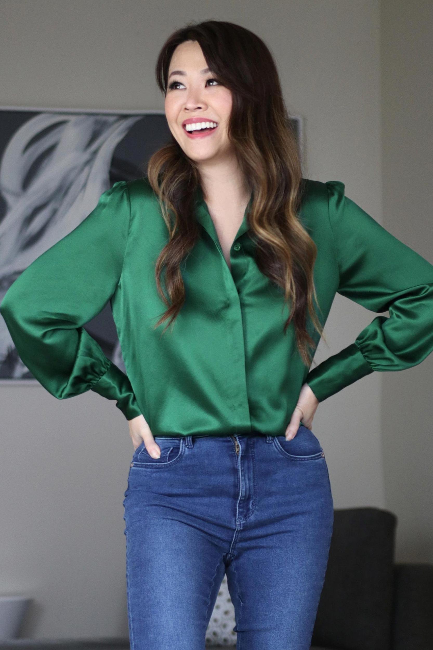 LILYSILK X MIM 2 in 1 Women Silk Shirt Product Image