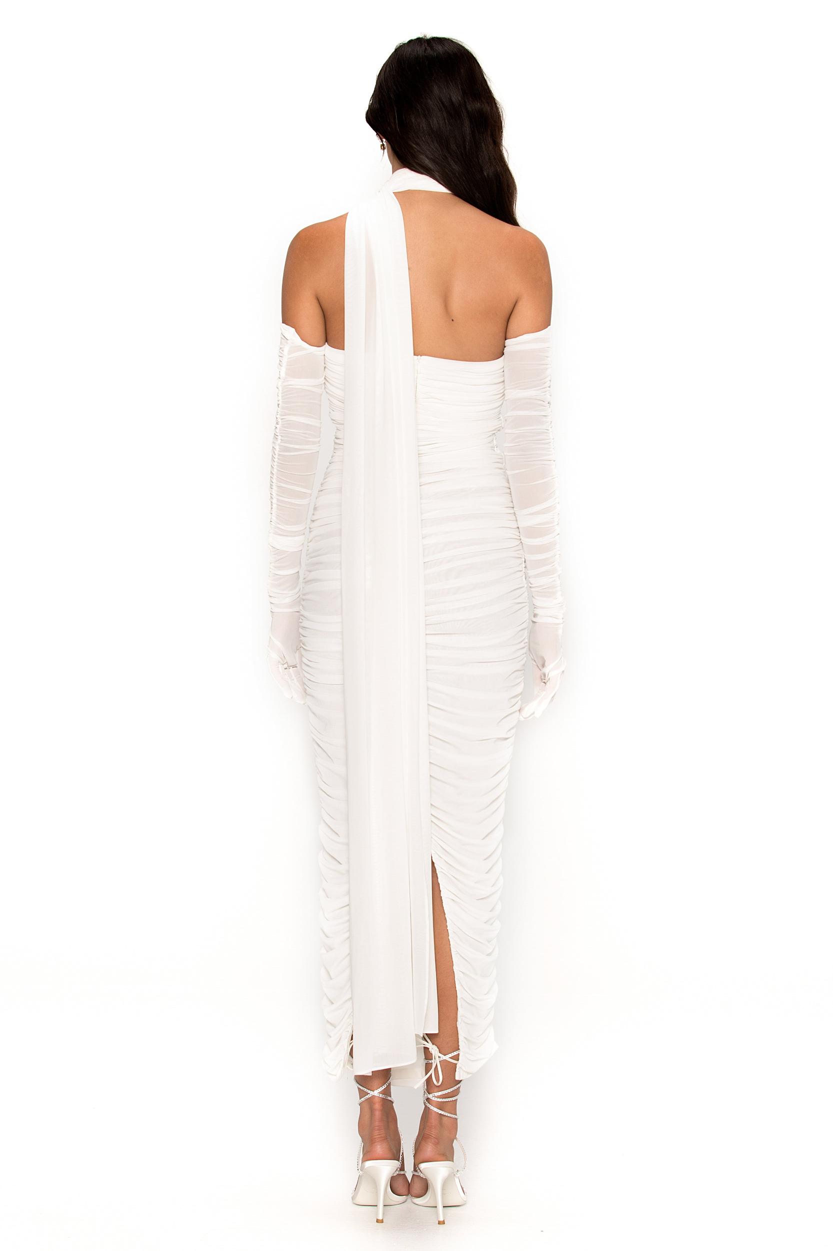 Gia Dress (White) (Final Sale) Product Image