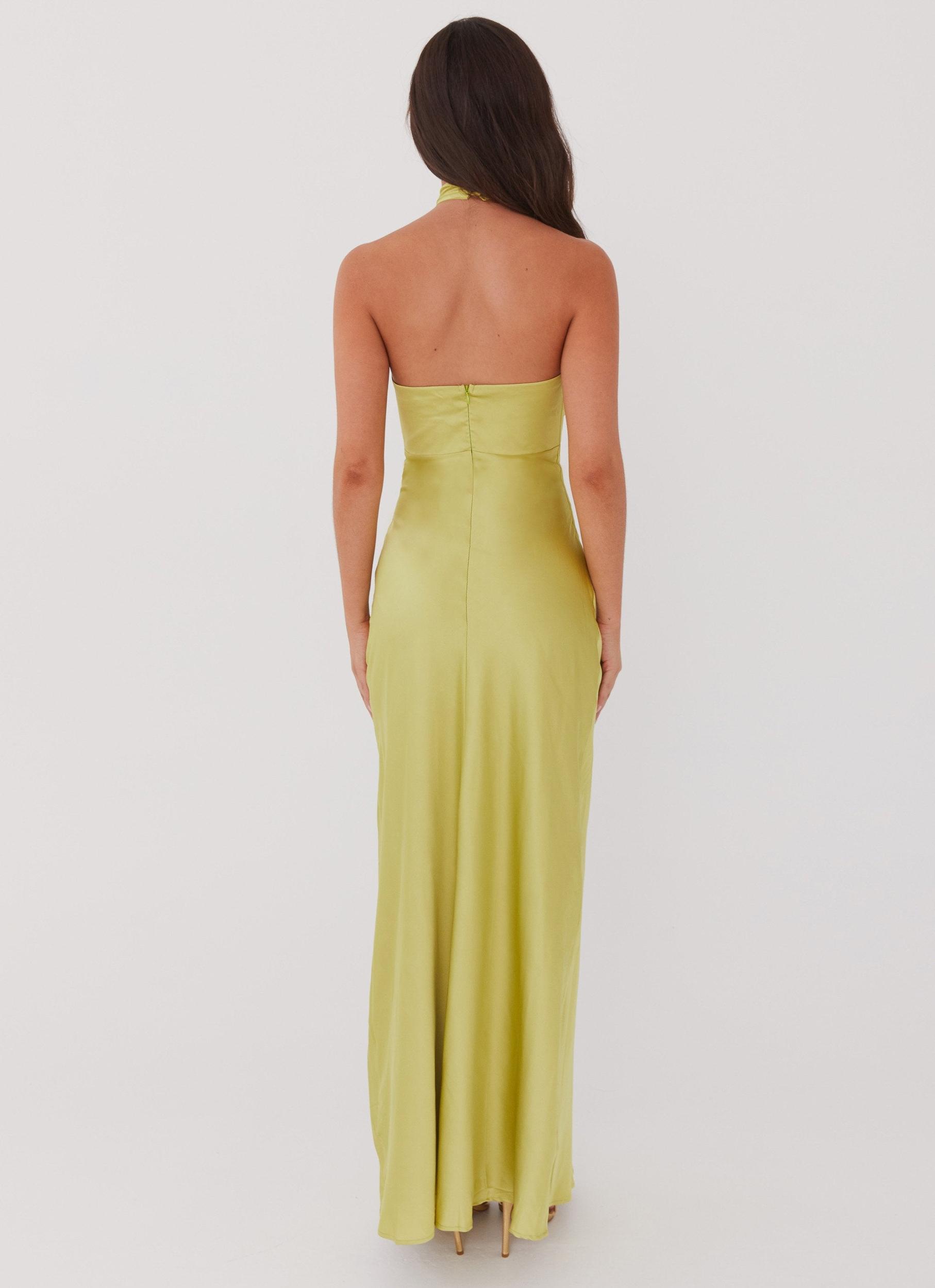Elowen Maxi Dress - Chartreuse Product Image