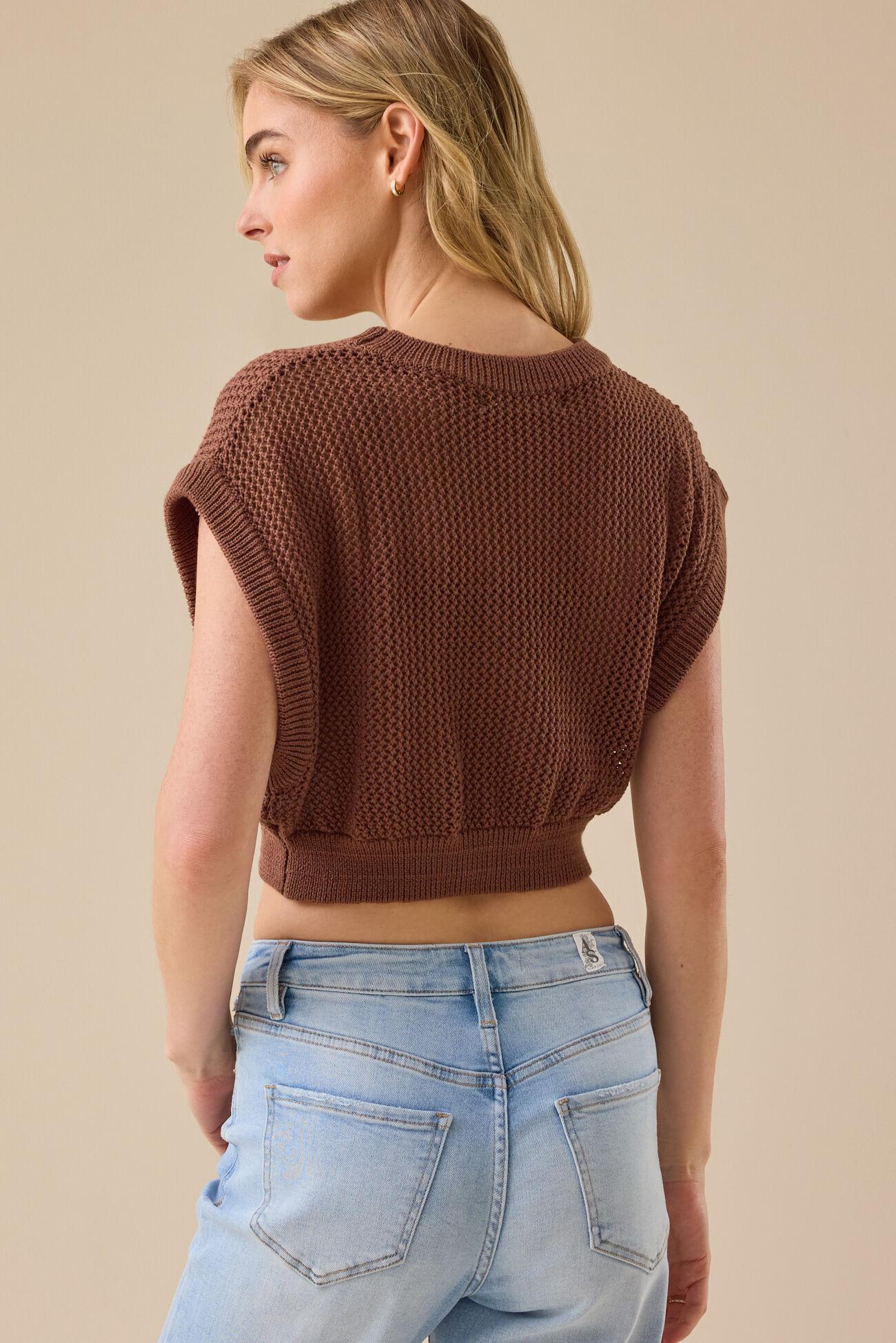 Juliette Open Weave Vest Product Image