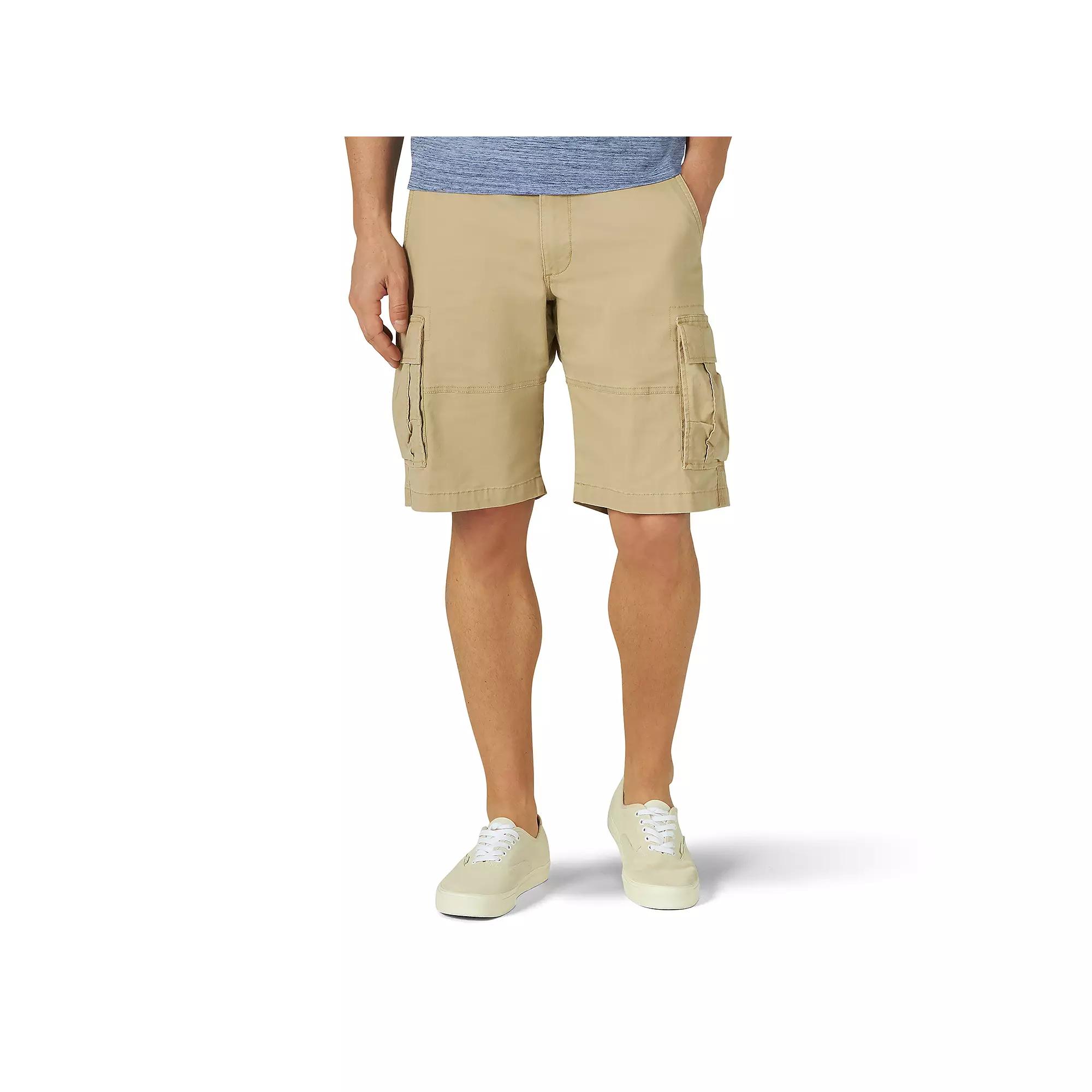 Men's Lee® 11" Extreme Motion Carolina Cargo Shorts, Size: 40, Buff Product Image
