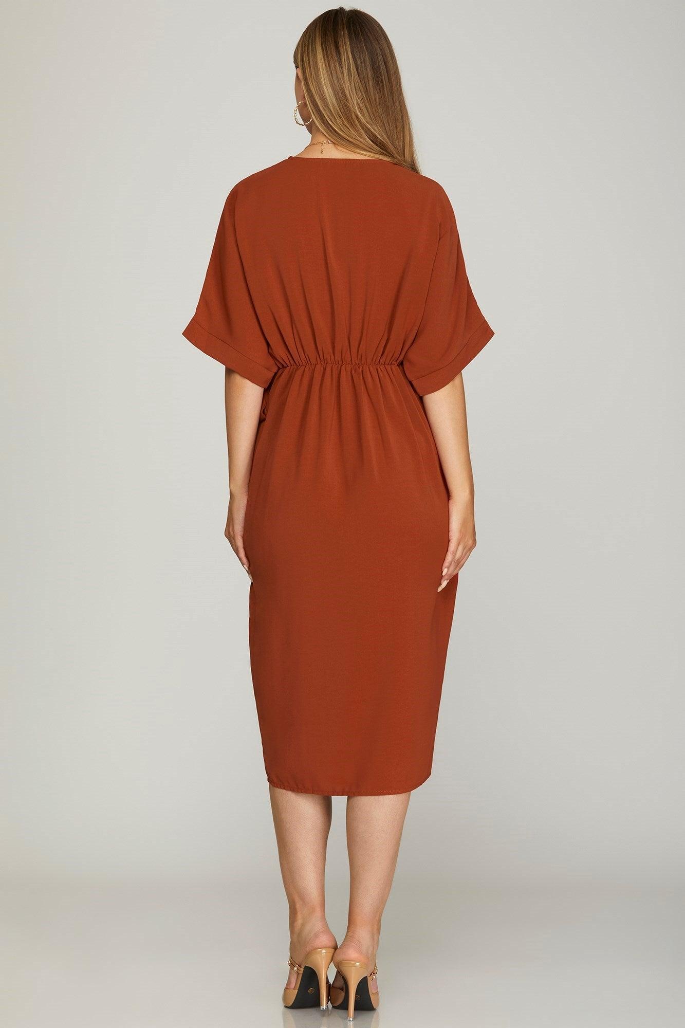 Perfect Timing Midi Dress Product Image