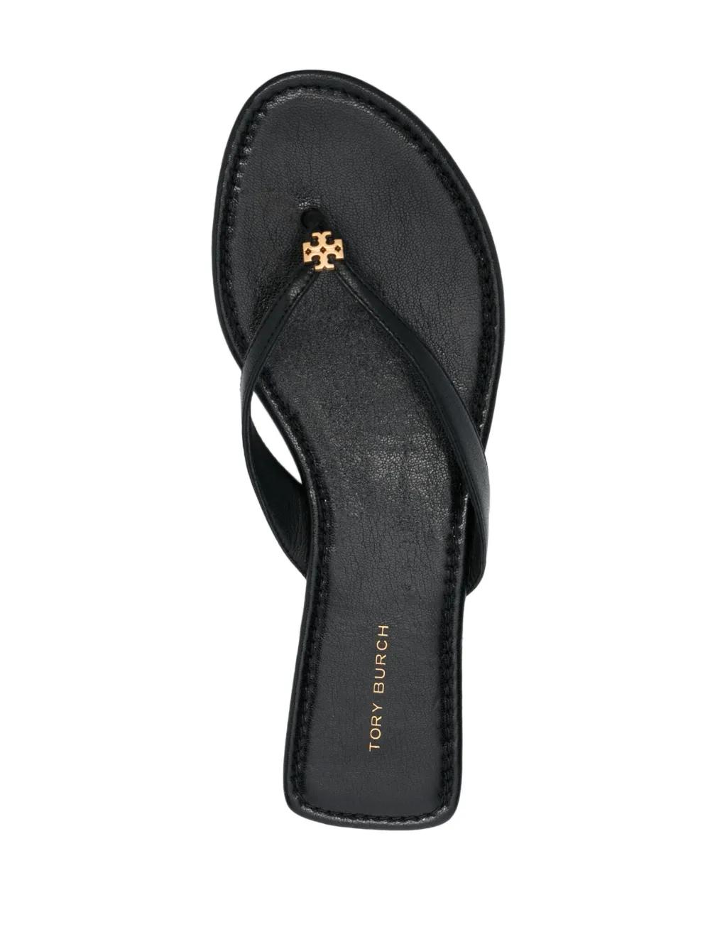 Classic leather flip flops Product Image