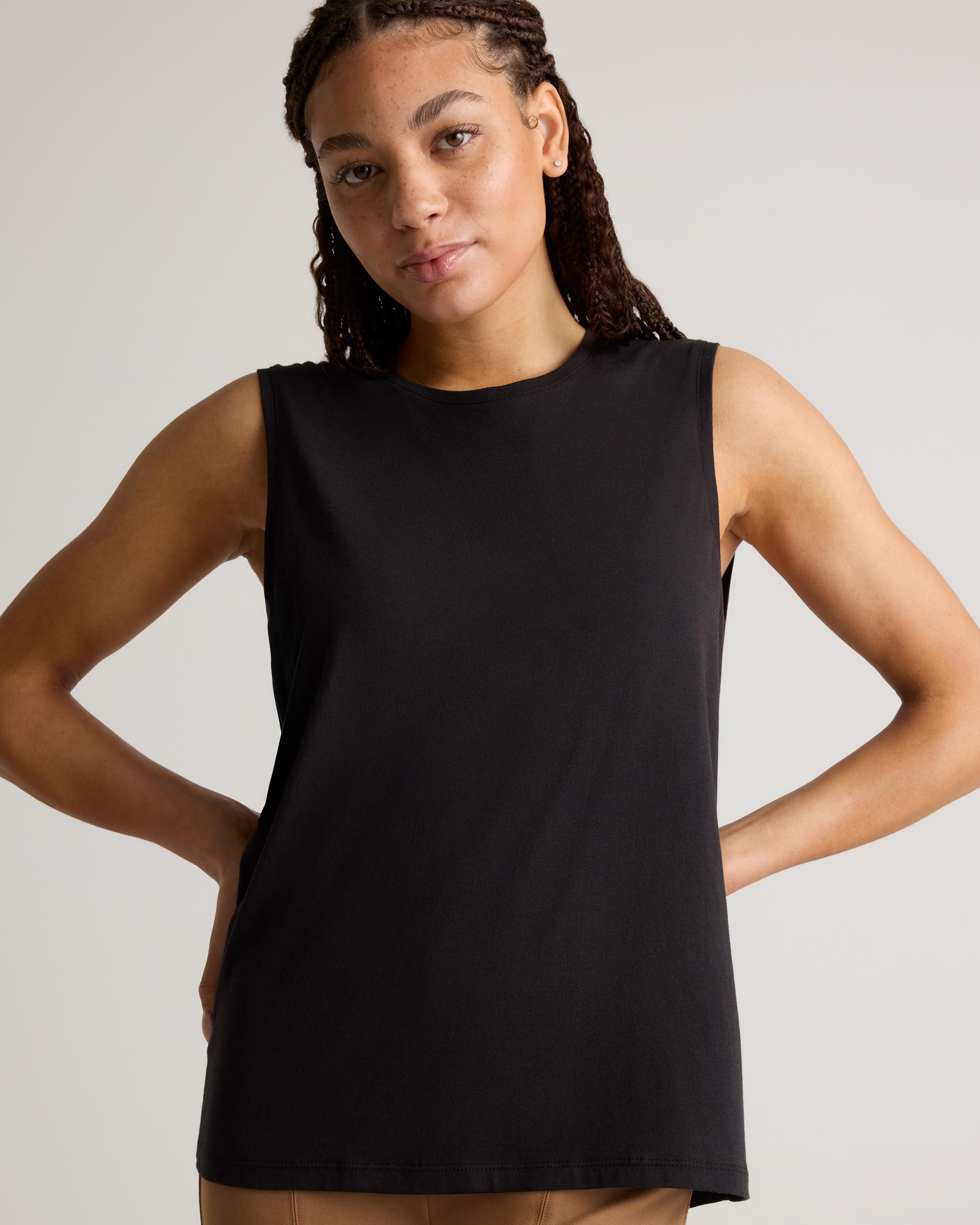 Quince | Women's Cotton Modal Muscle Tank Top Cotton/Modal Product Image