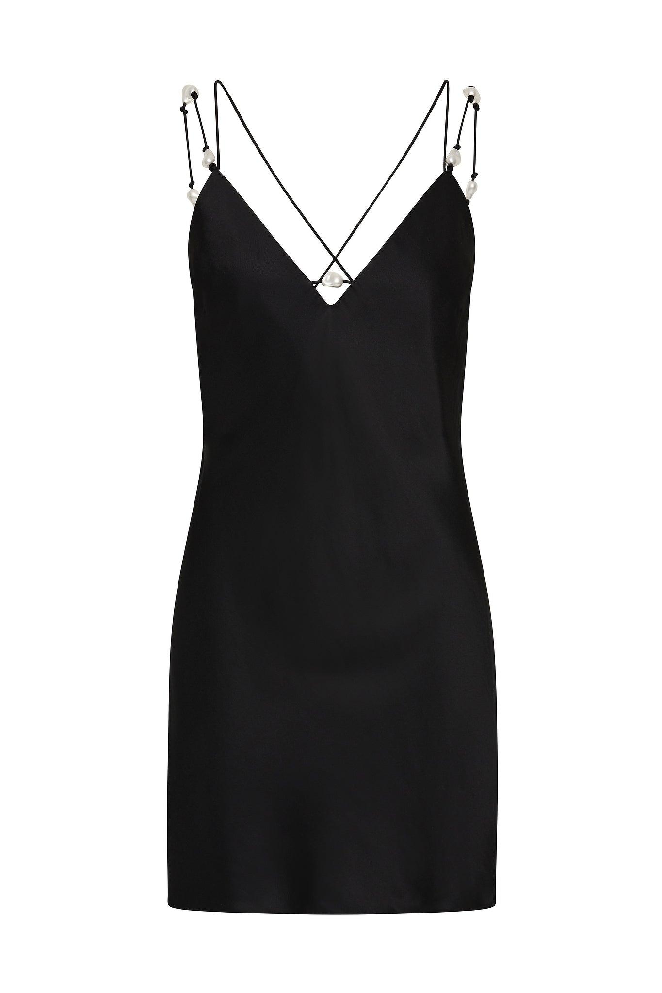 Agate Cross Back Mini Dress Product Image