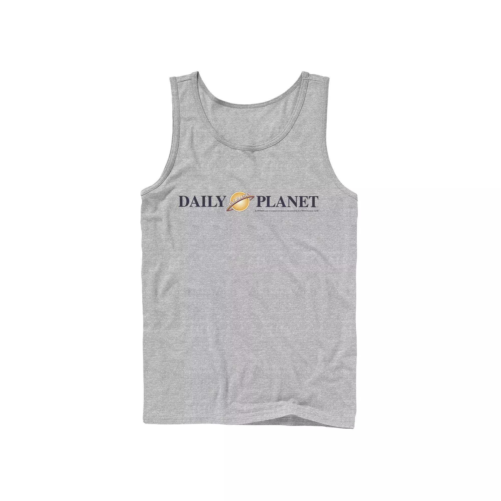 Men's DC Comics Superman Daily Planet Logo Graphic Tank Top,  Product Image