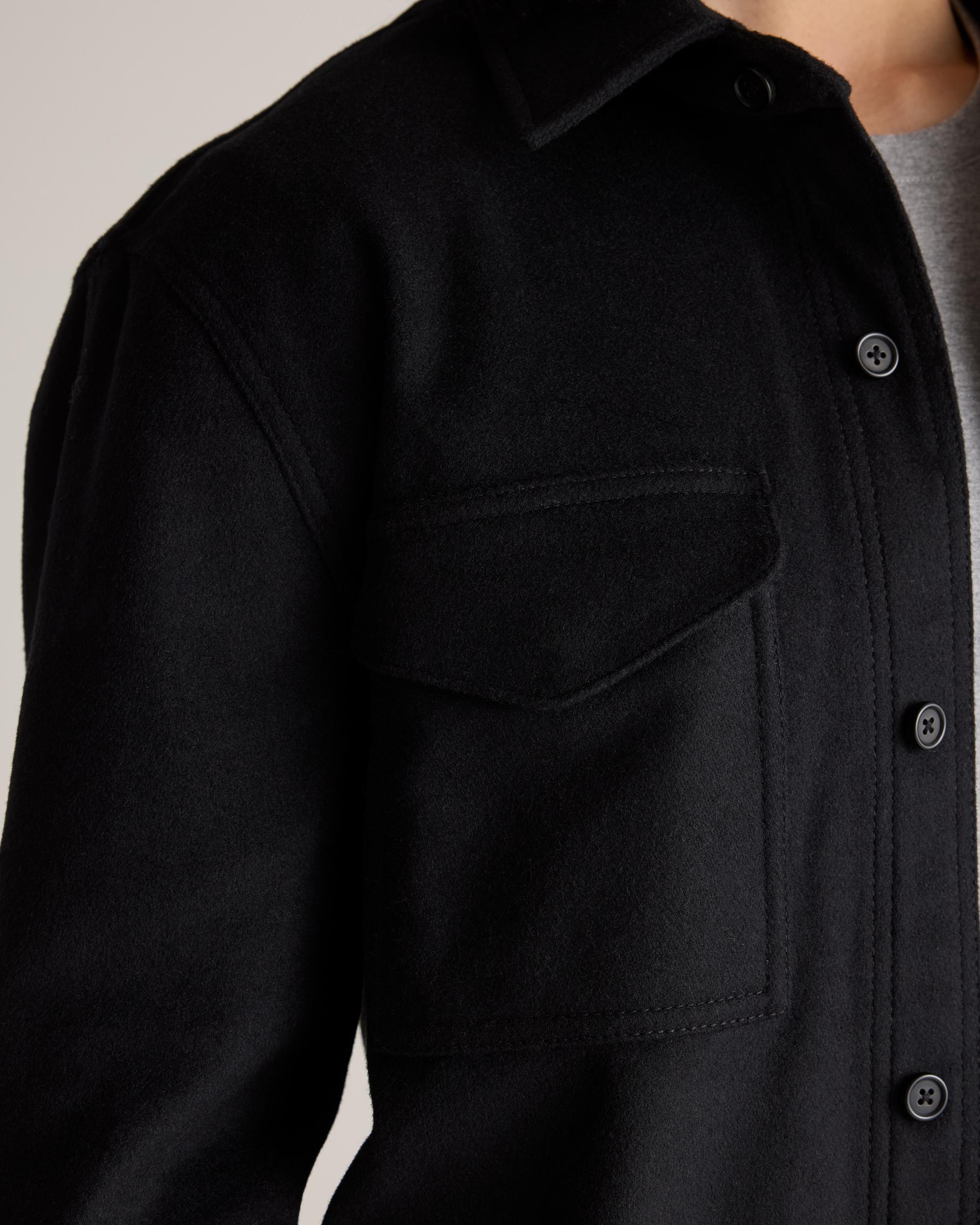 Quince | Men's Italian Wool Overshirt Wool/Nylon Product Image