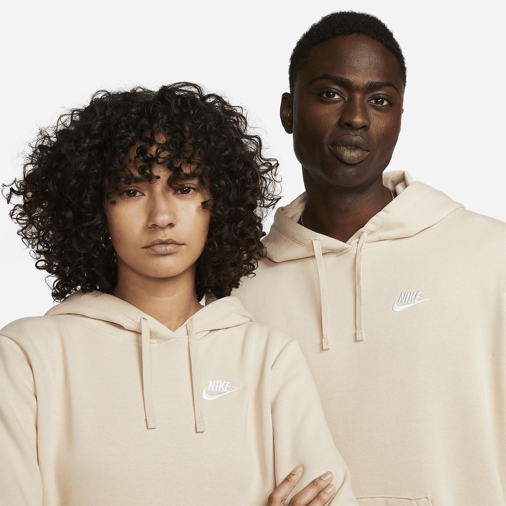 Womens Nike Sportswear Club Fleece Pullover Hoodie | DQ5793-126 Product Image