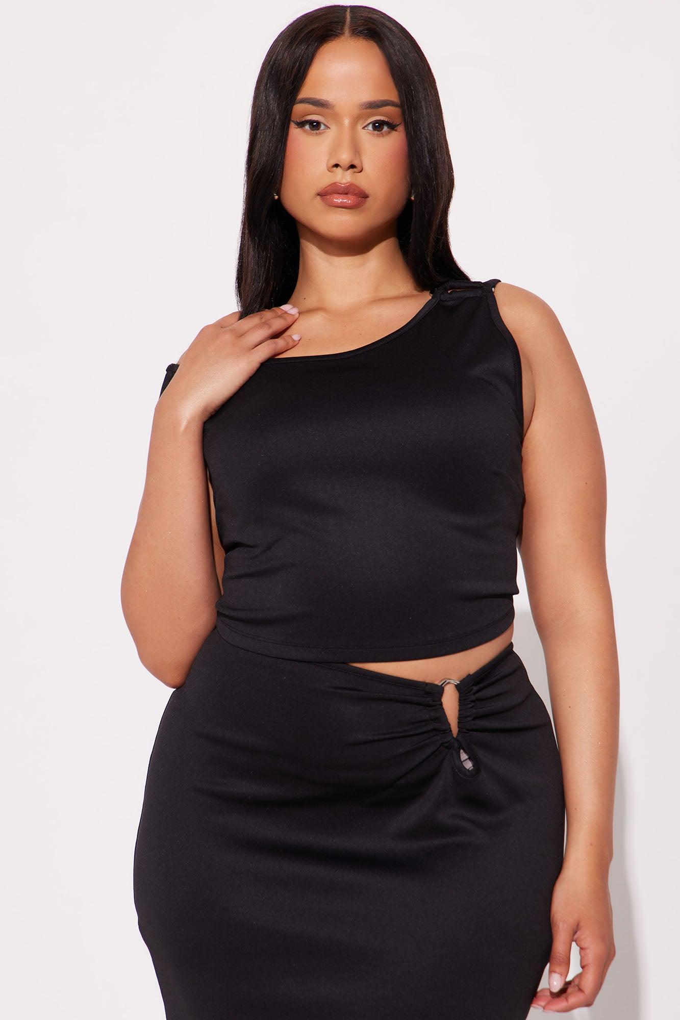 Iconic Rhythm Maxi Skirt Set - Black Product Image