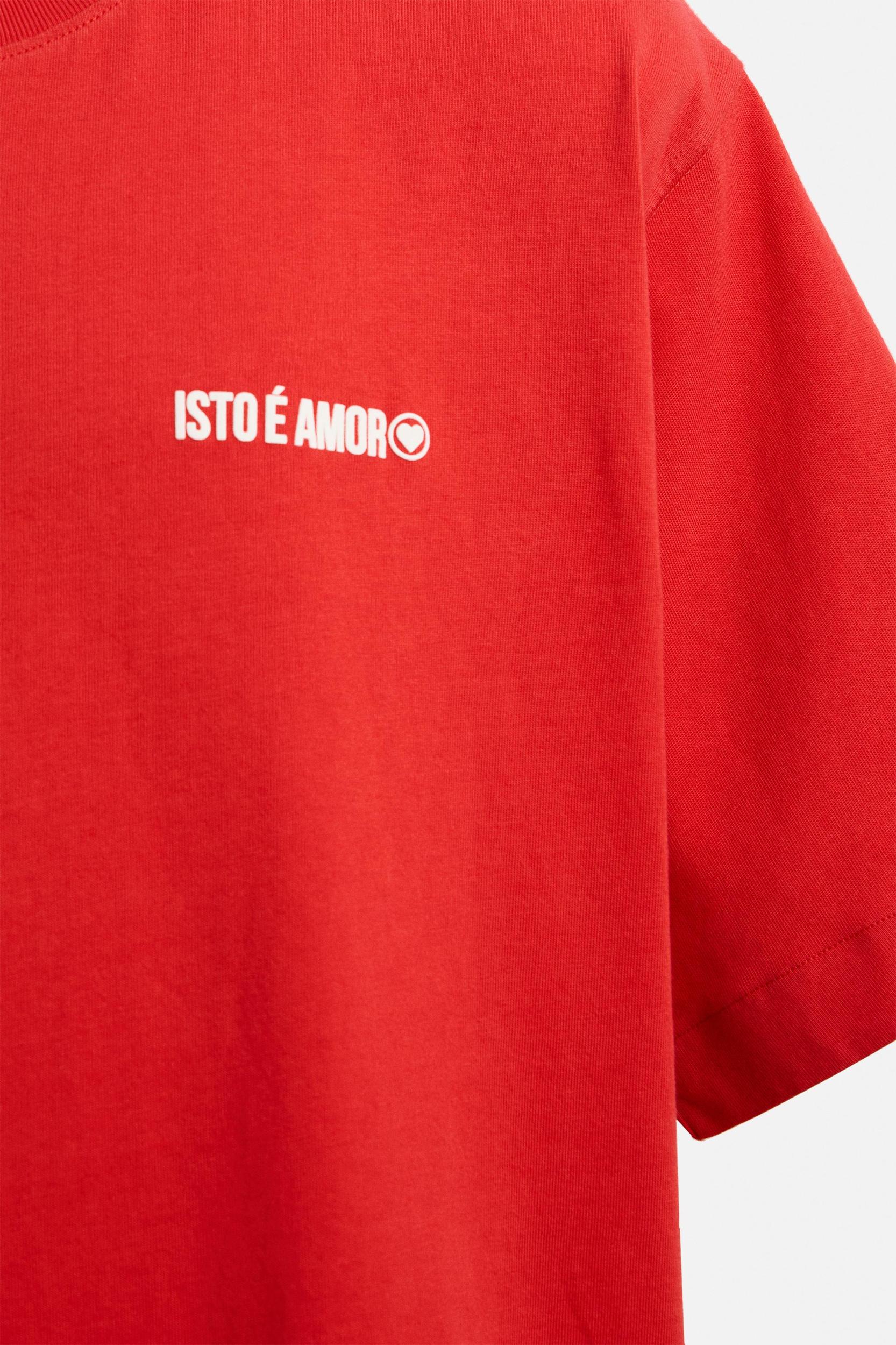 LIMITED EDITION RUBBERIZED TEXT T-SHIRT Product Image