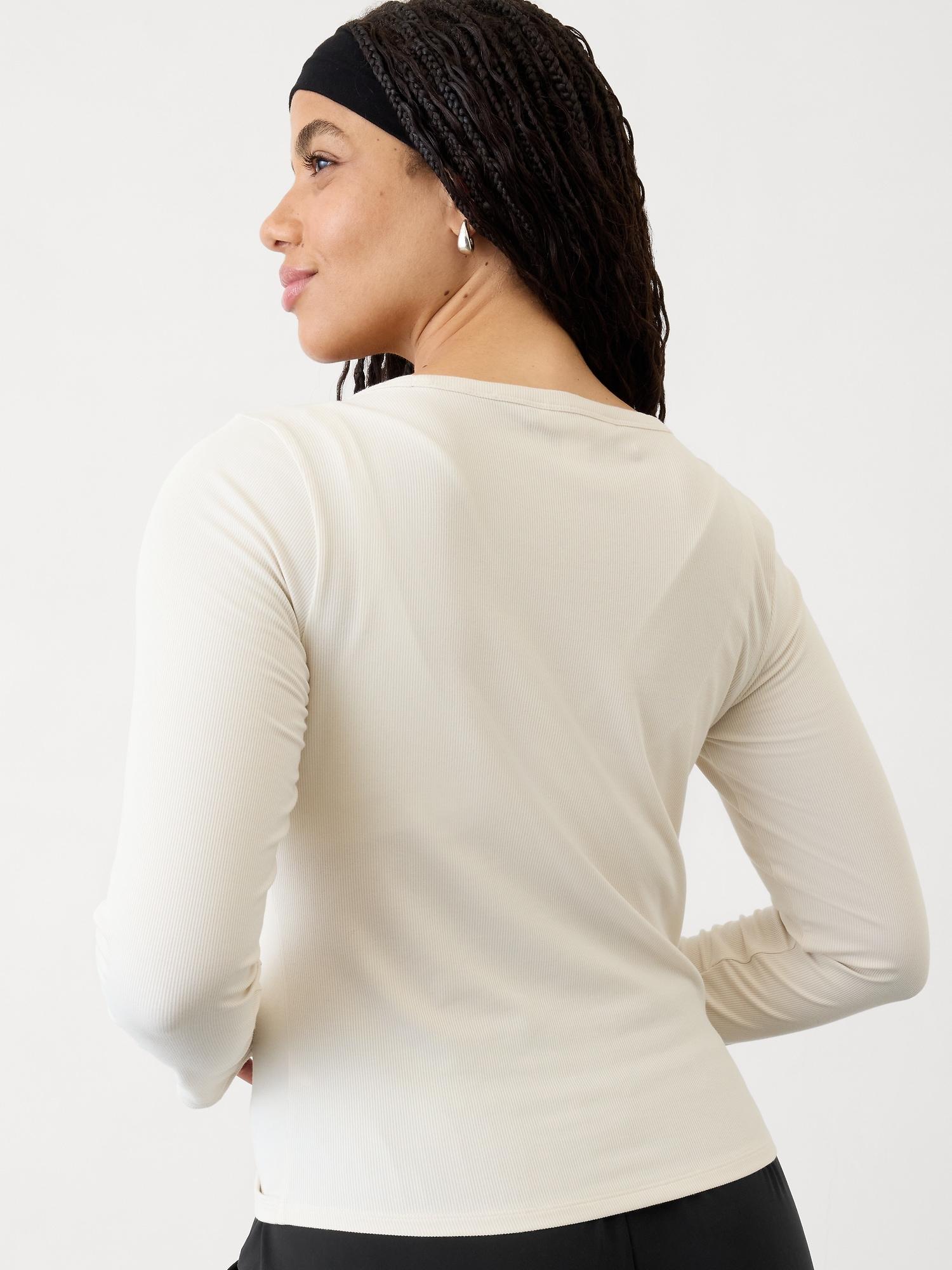 Signature Rib Square Neck Top Product Image