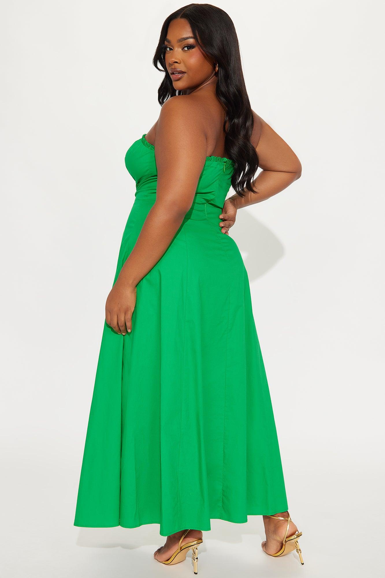Lorena Maxi Dress - Green Product Image