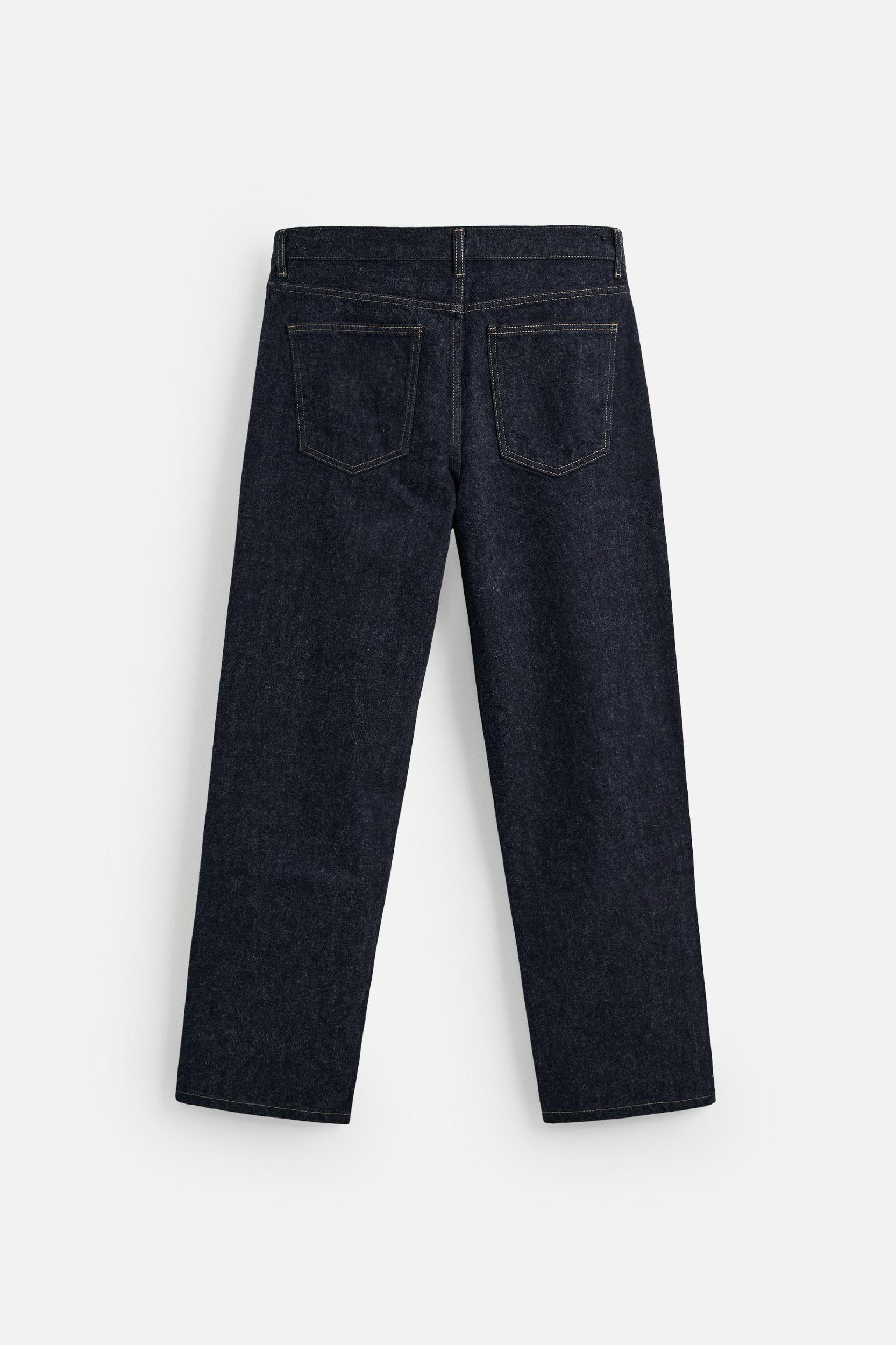 BRUSHED STRAIGHT FIT JEANS Product Image