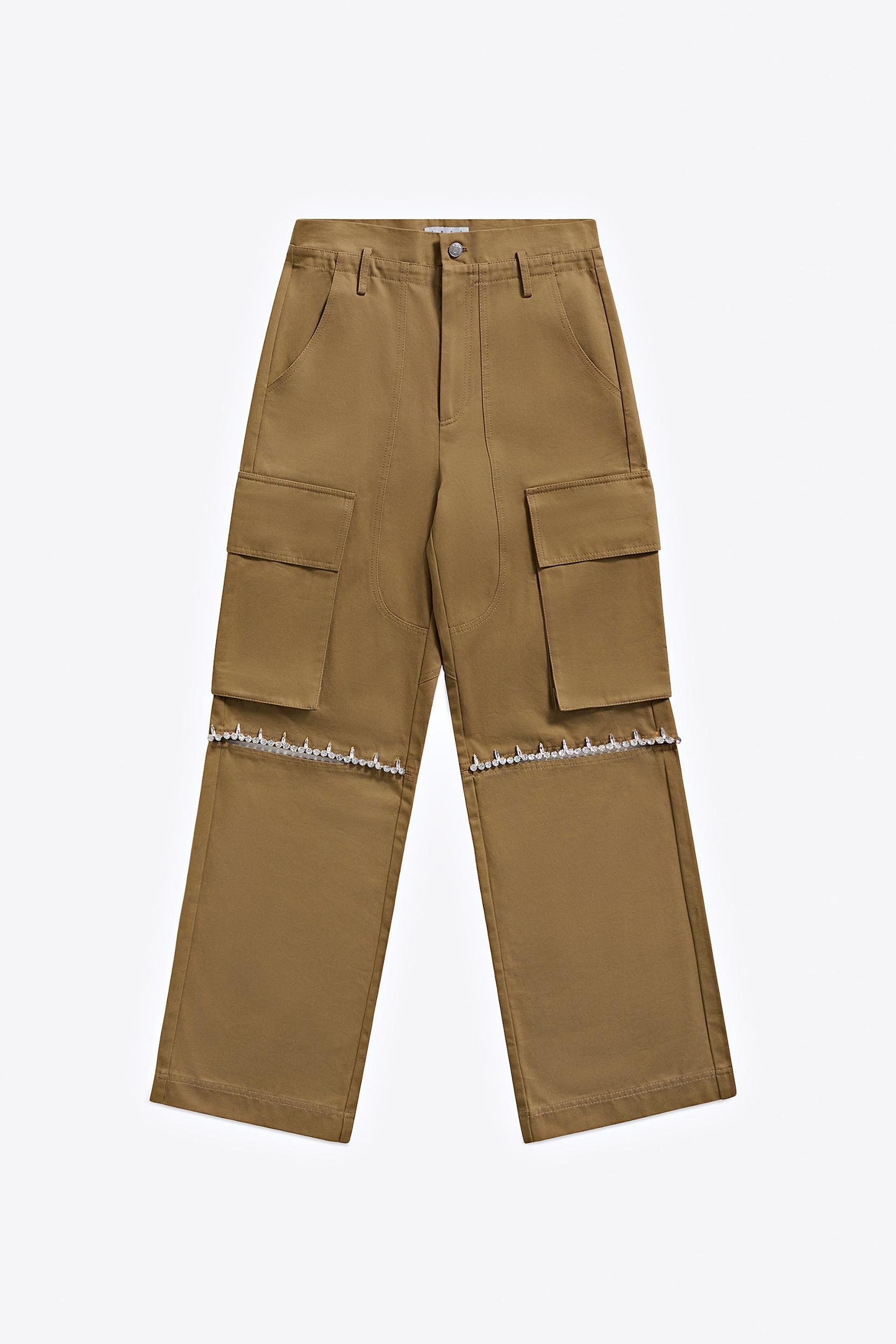 Crystal Slit Cargo Pant Product Image