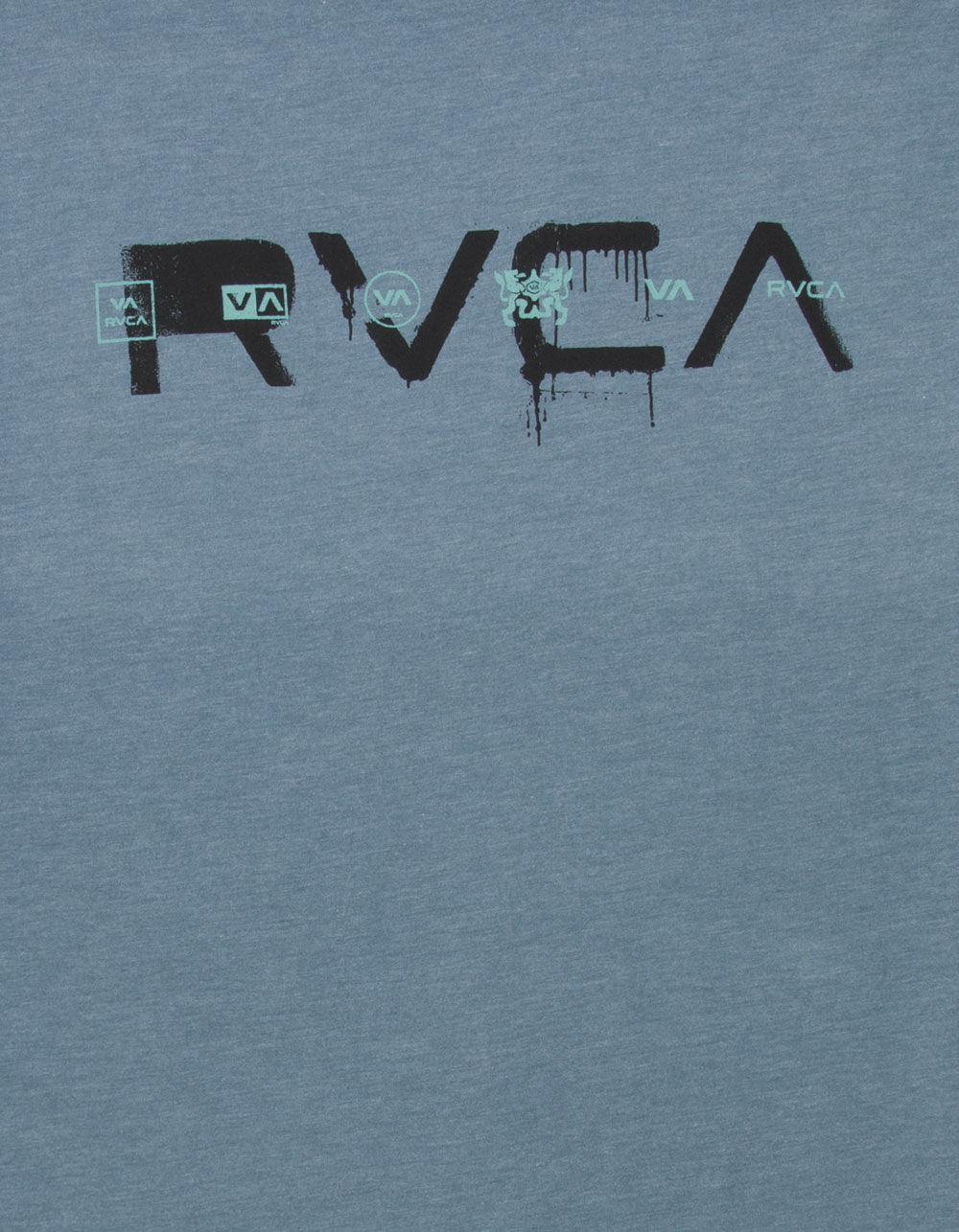 RVCA All Spray Mens Tee - SLATE BLUE Product Image