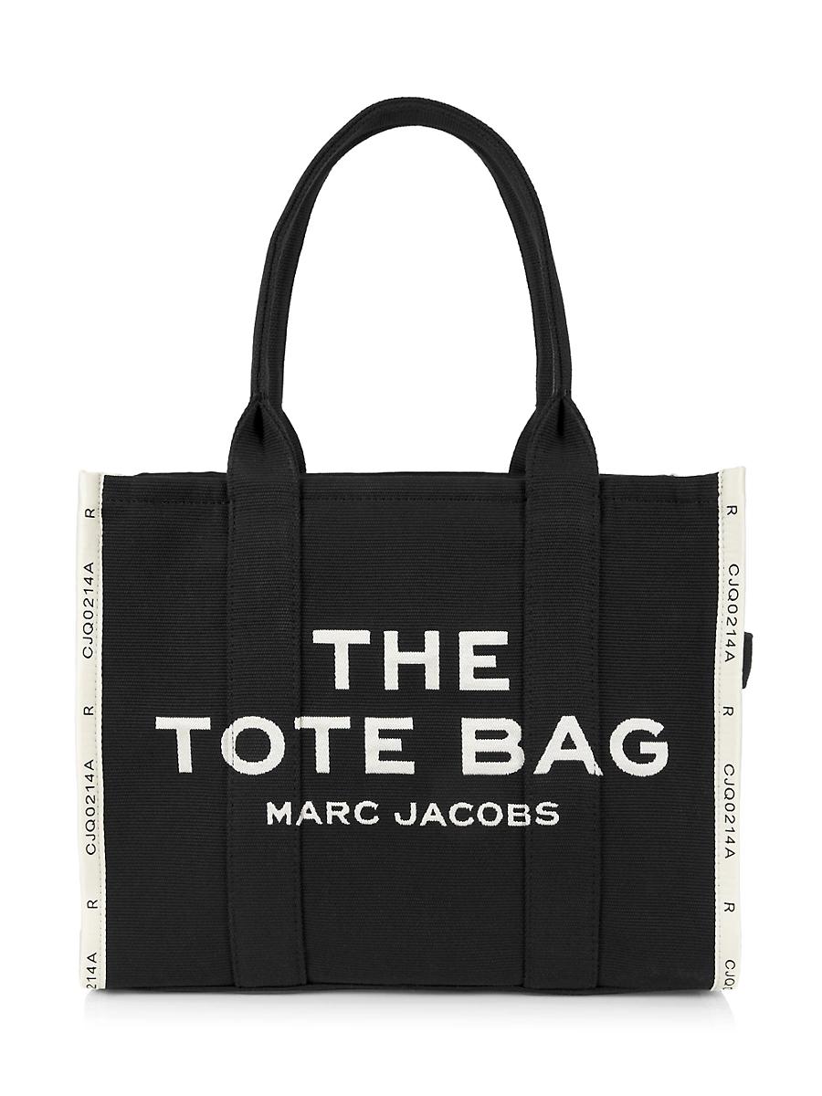 Marc Jacobs The Jacquard Large Tote Bag Black One Size Product Image