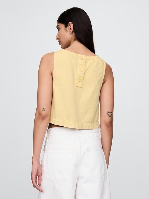 UltraSoft Denim Shell Tank Top Product Image